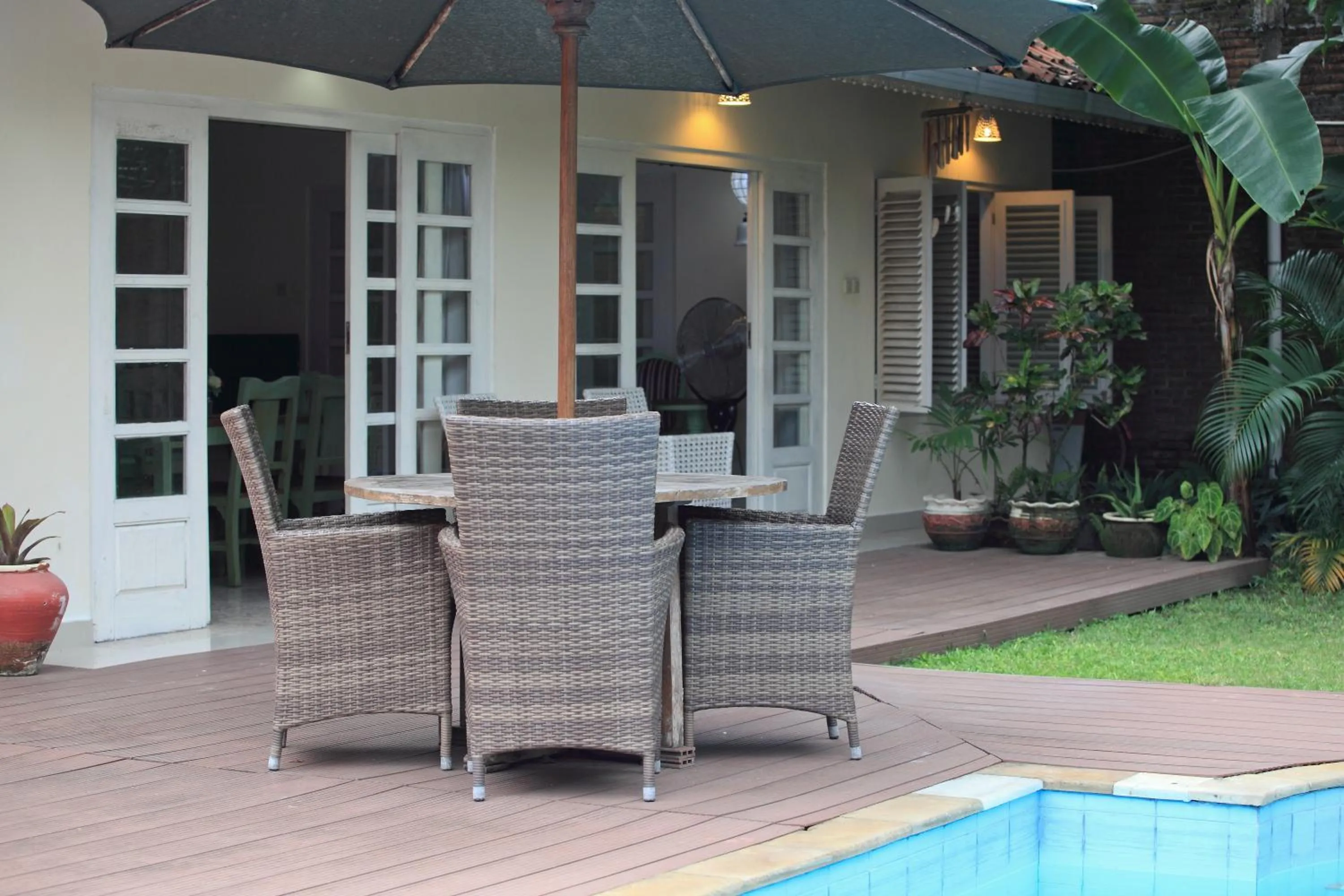Patio in Villa Pondok Terra