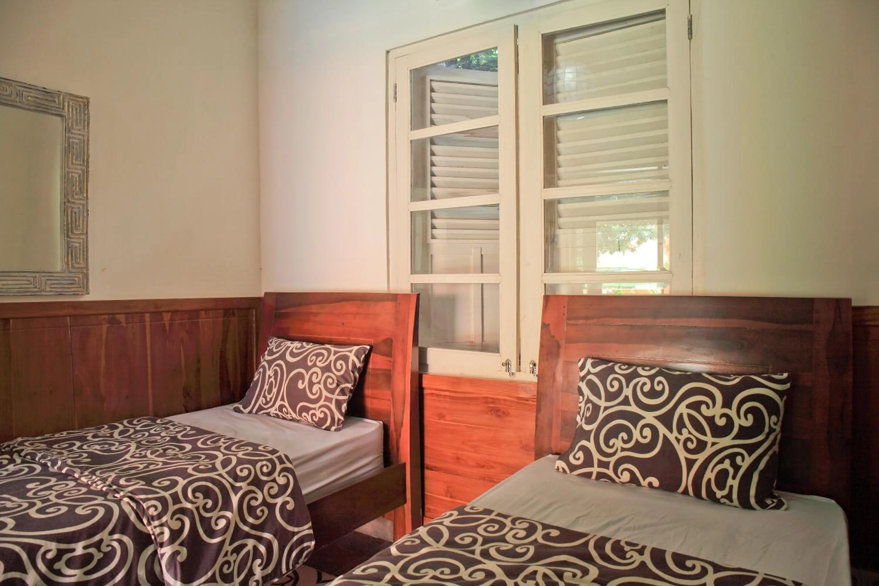 Bedroom, Bed in Villa Pondok Terra