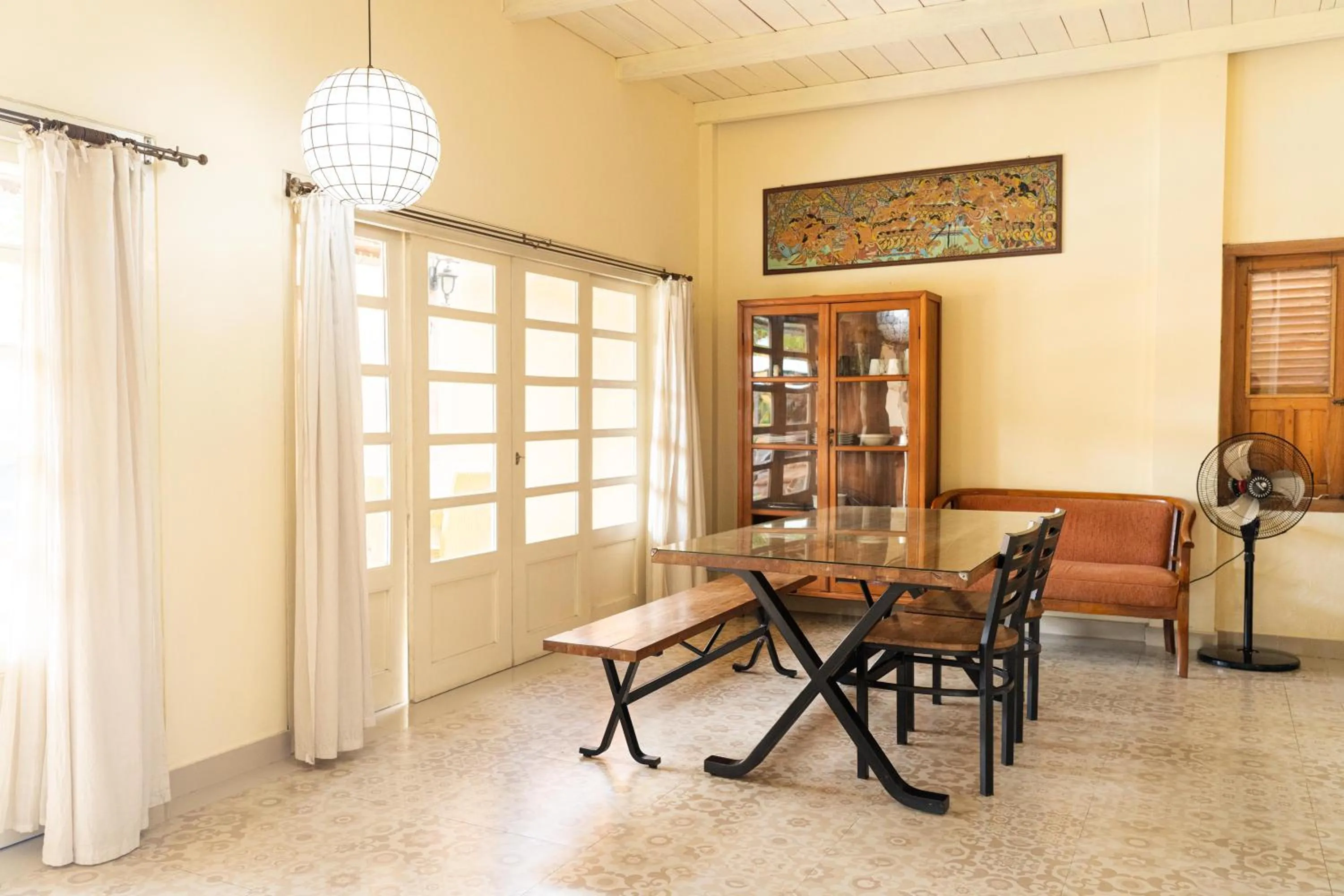 Seating area in Villa Pondok Terra