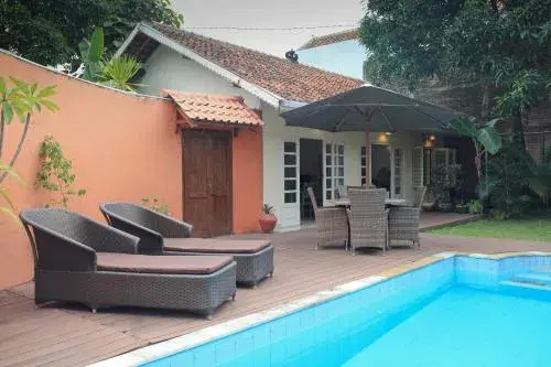 One-Bedroom Villa with Private Pool in Villa Pondok Terra One-Bedroom Villa with Private Pool in Villa Pondok Terra