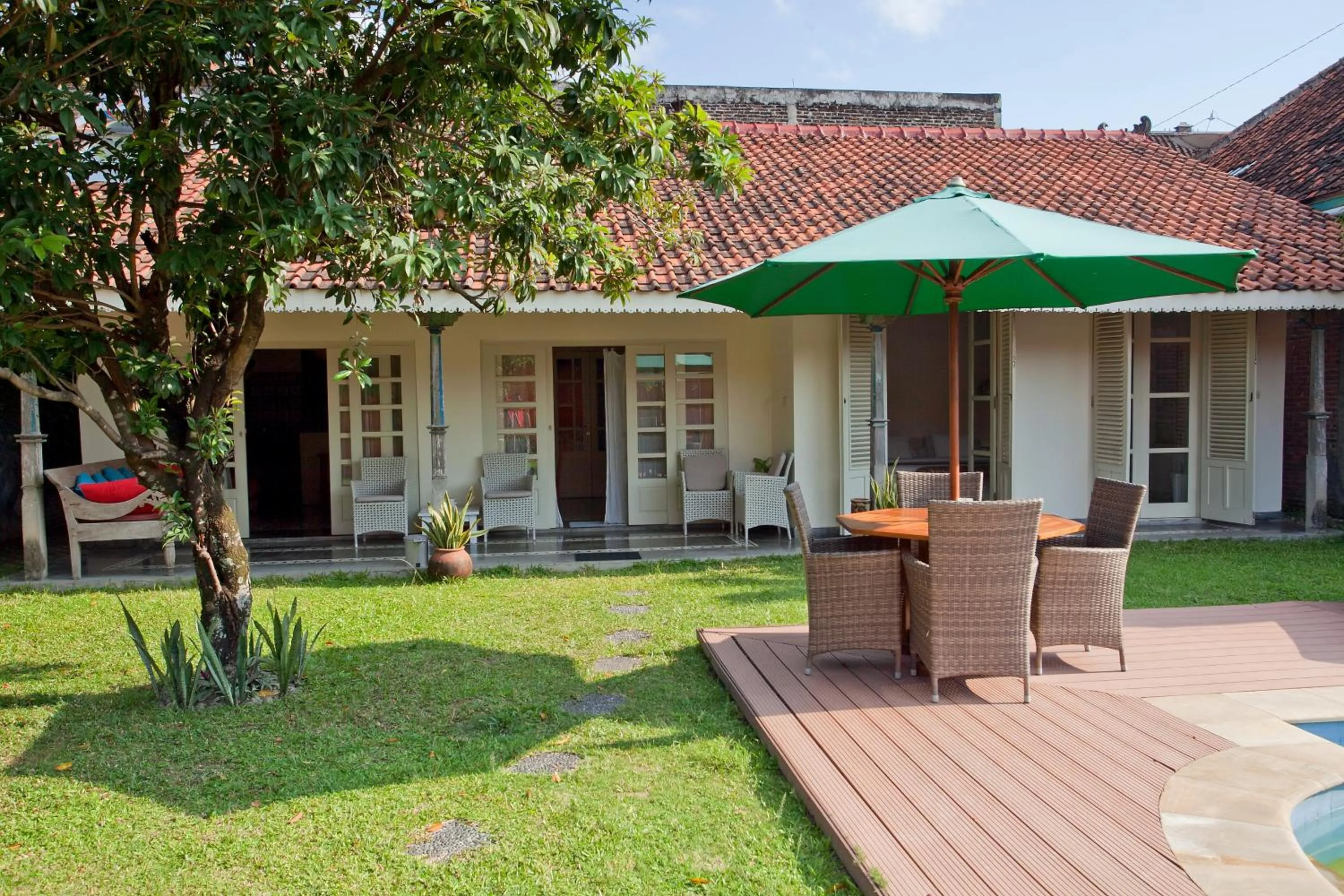 Garden in Villa Pondok Terra