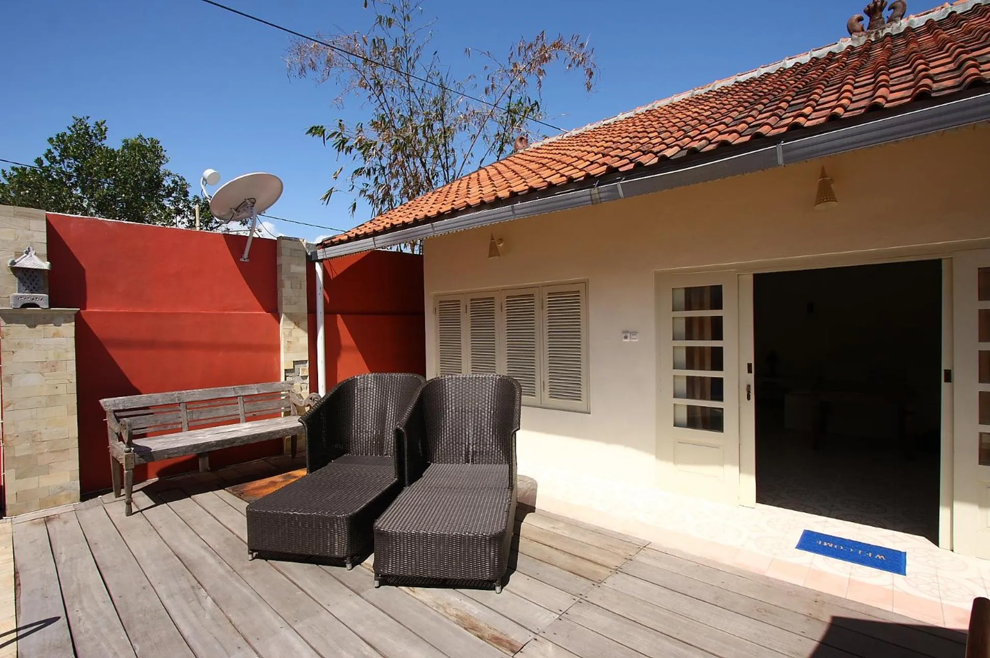 Patio in Villa Pondok Terra