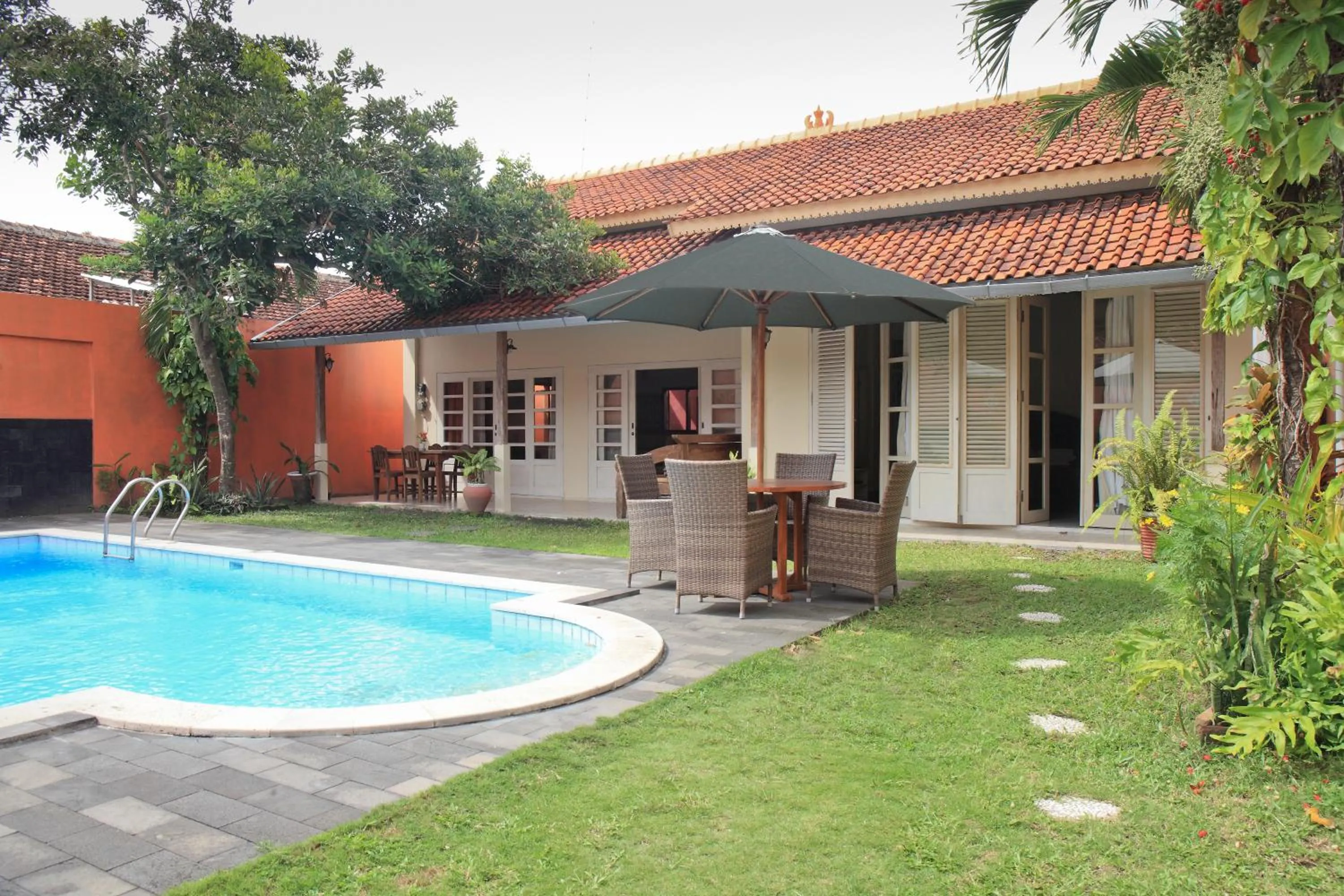 Garden in Villa Pondok Terra