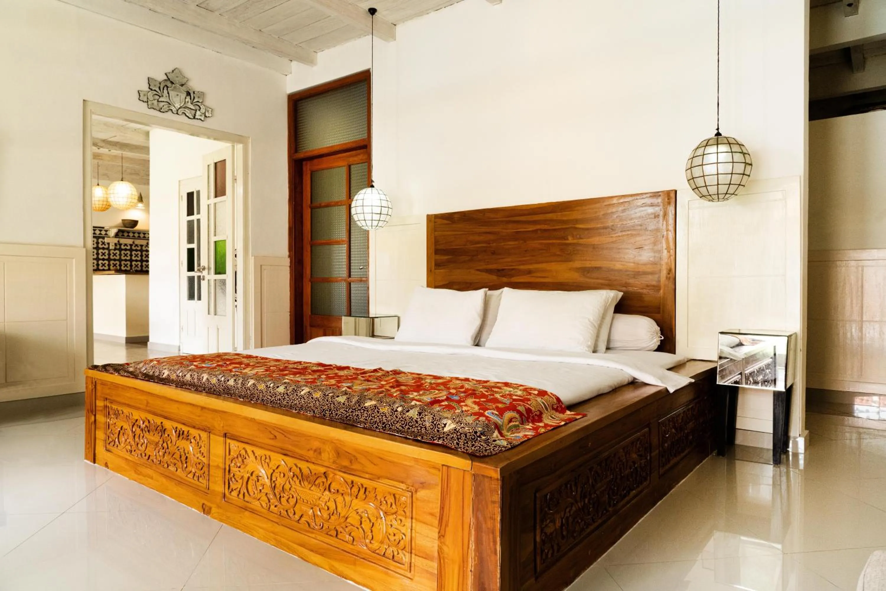 Bed in Villa Pondok Terra