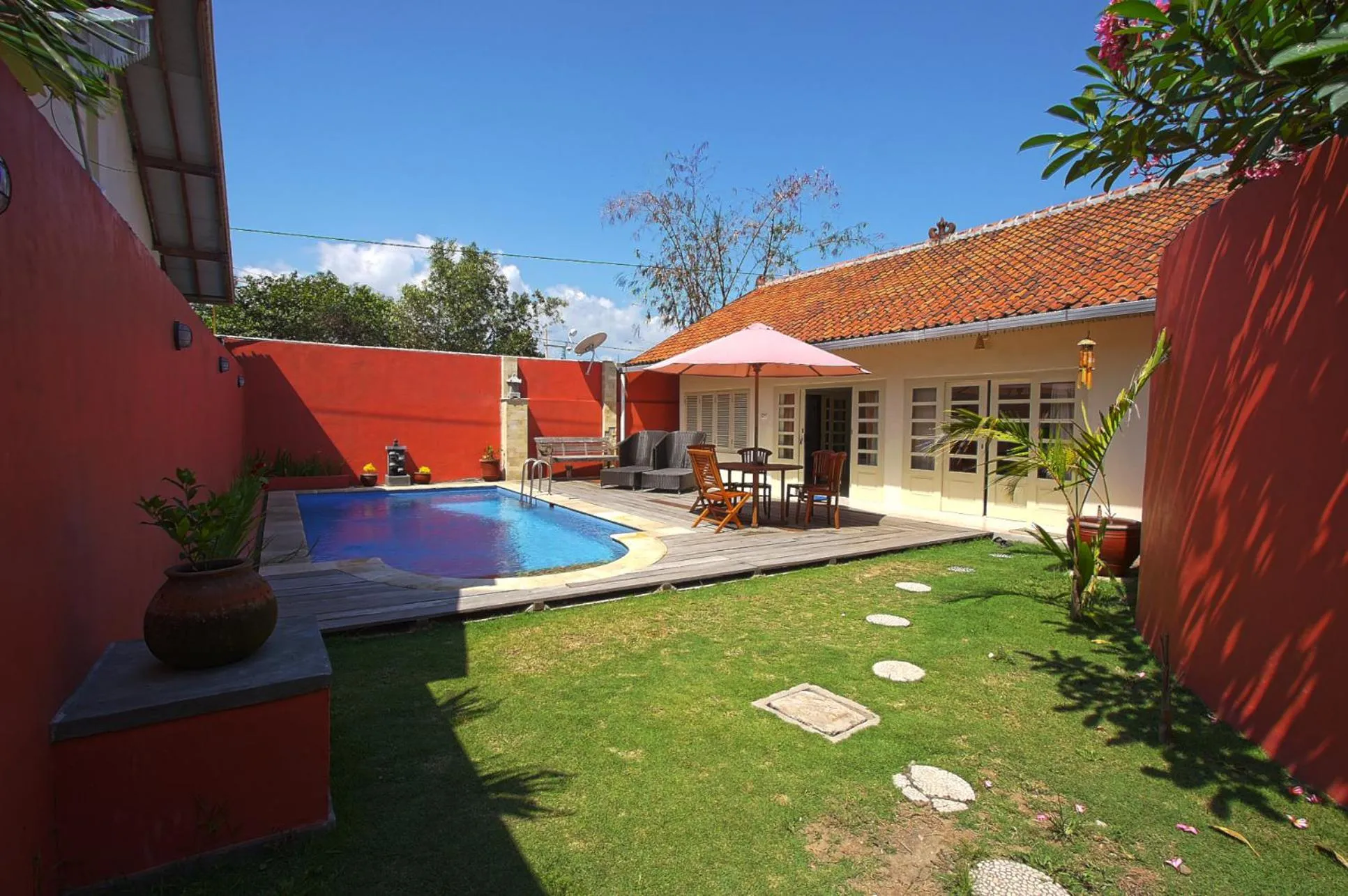 Garden in Villa Pondok Terra