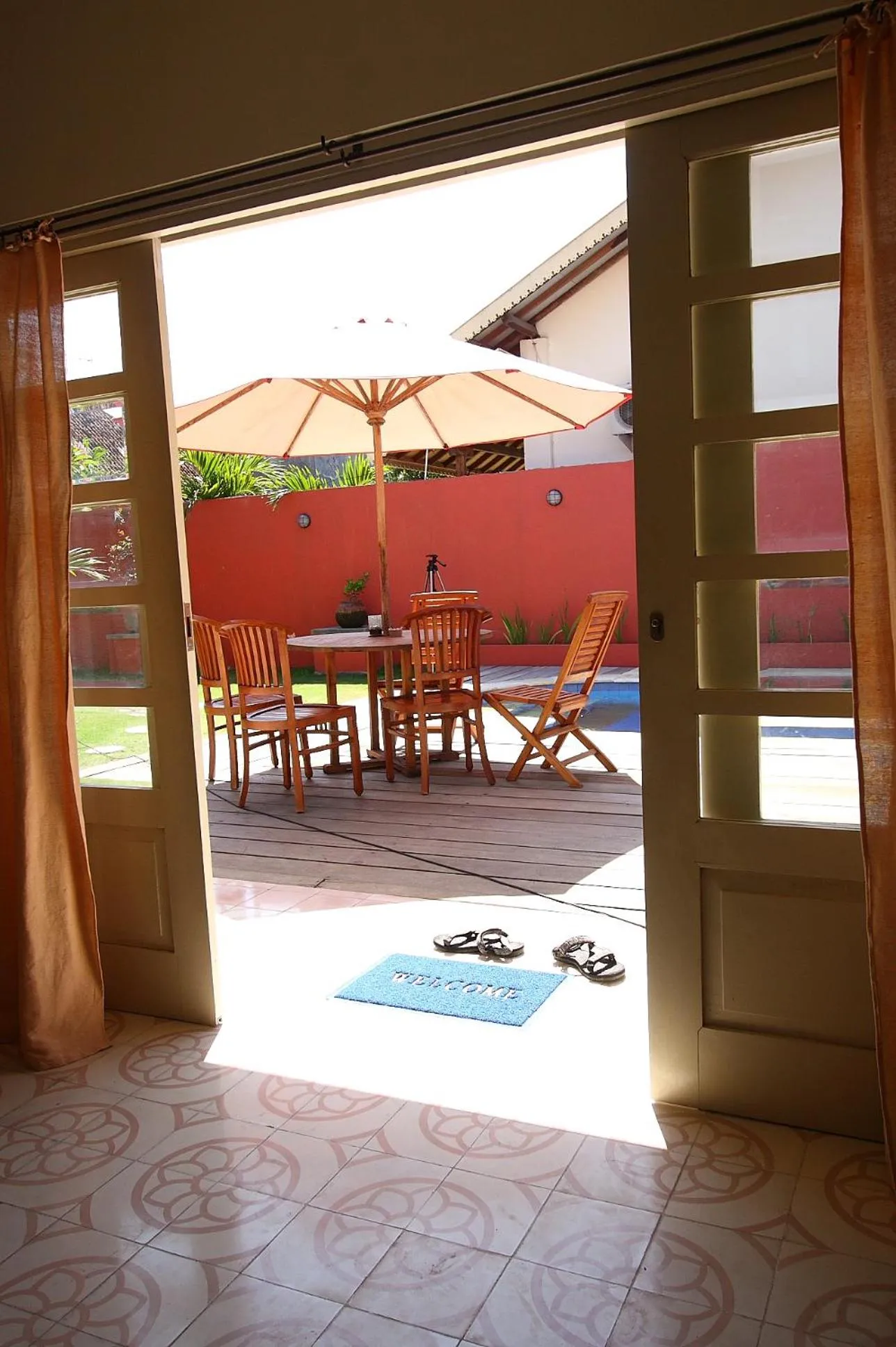 Balcony/Terrace in Villa Pondok Terra