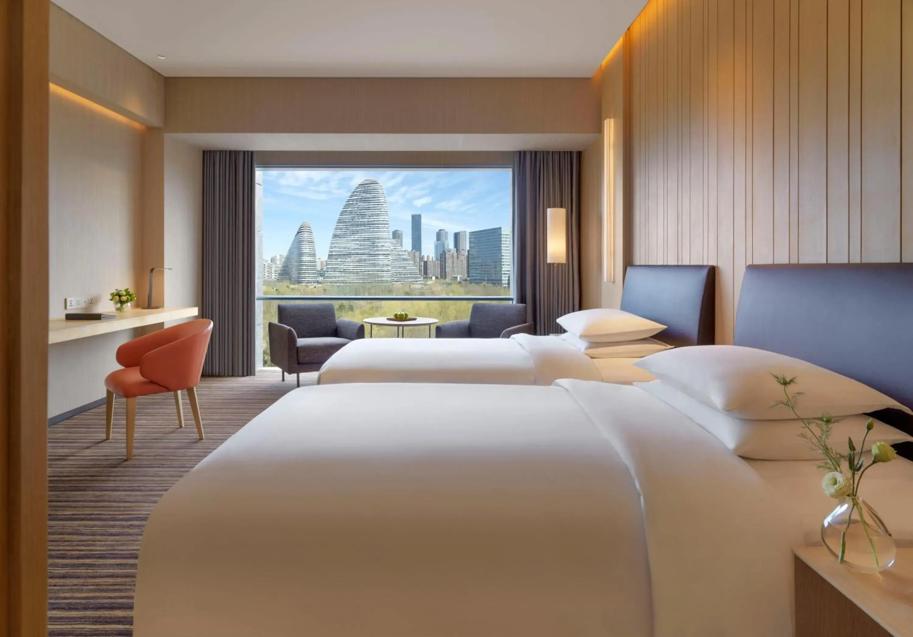 Bed in Hyatt Regency Beijing Wangjing Bed in Hyatt Regency Beijing Wangjing