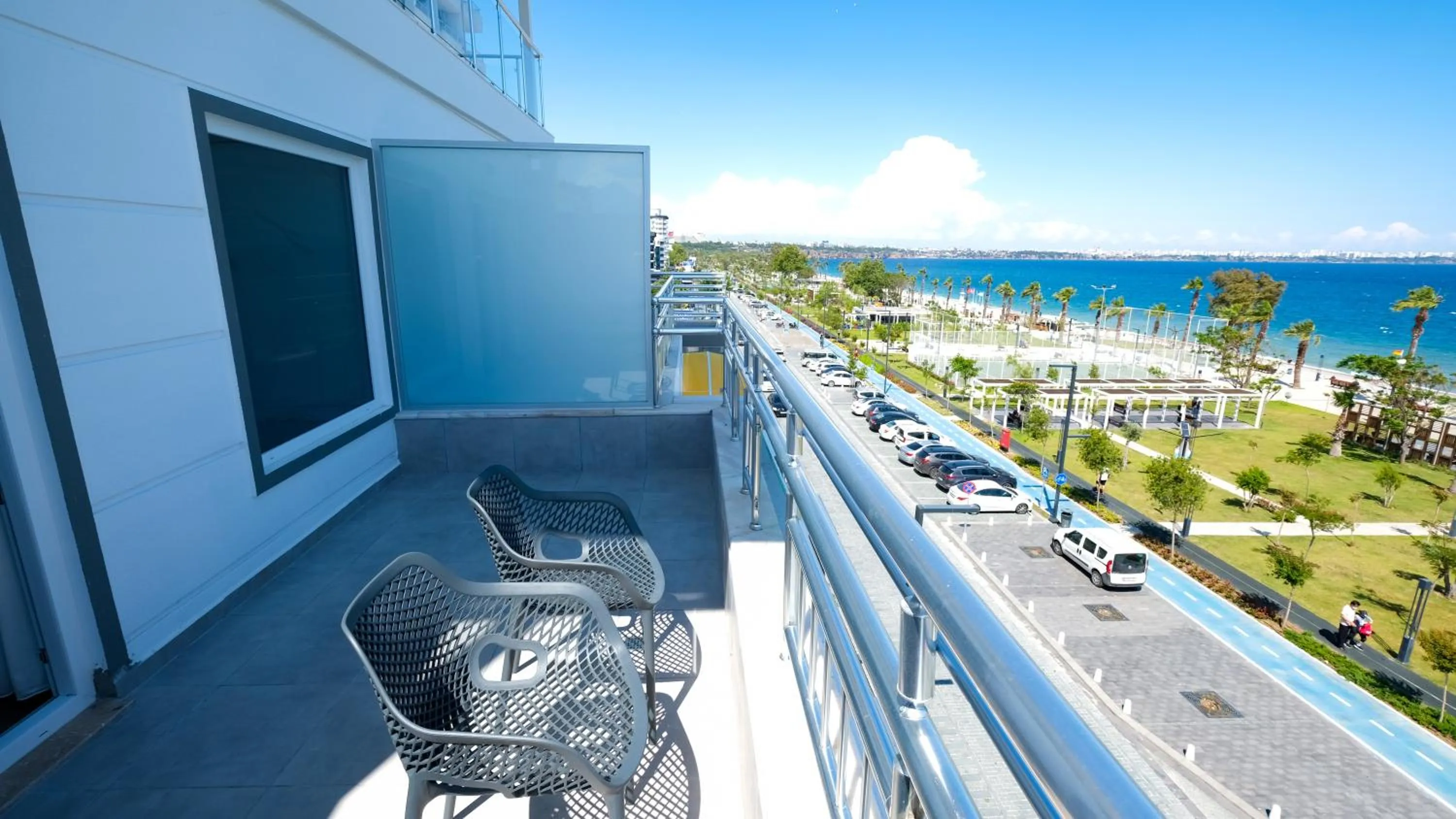 Balcony/Terrace in Sea City Devran Hotel & Spa