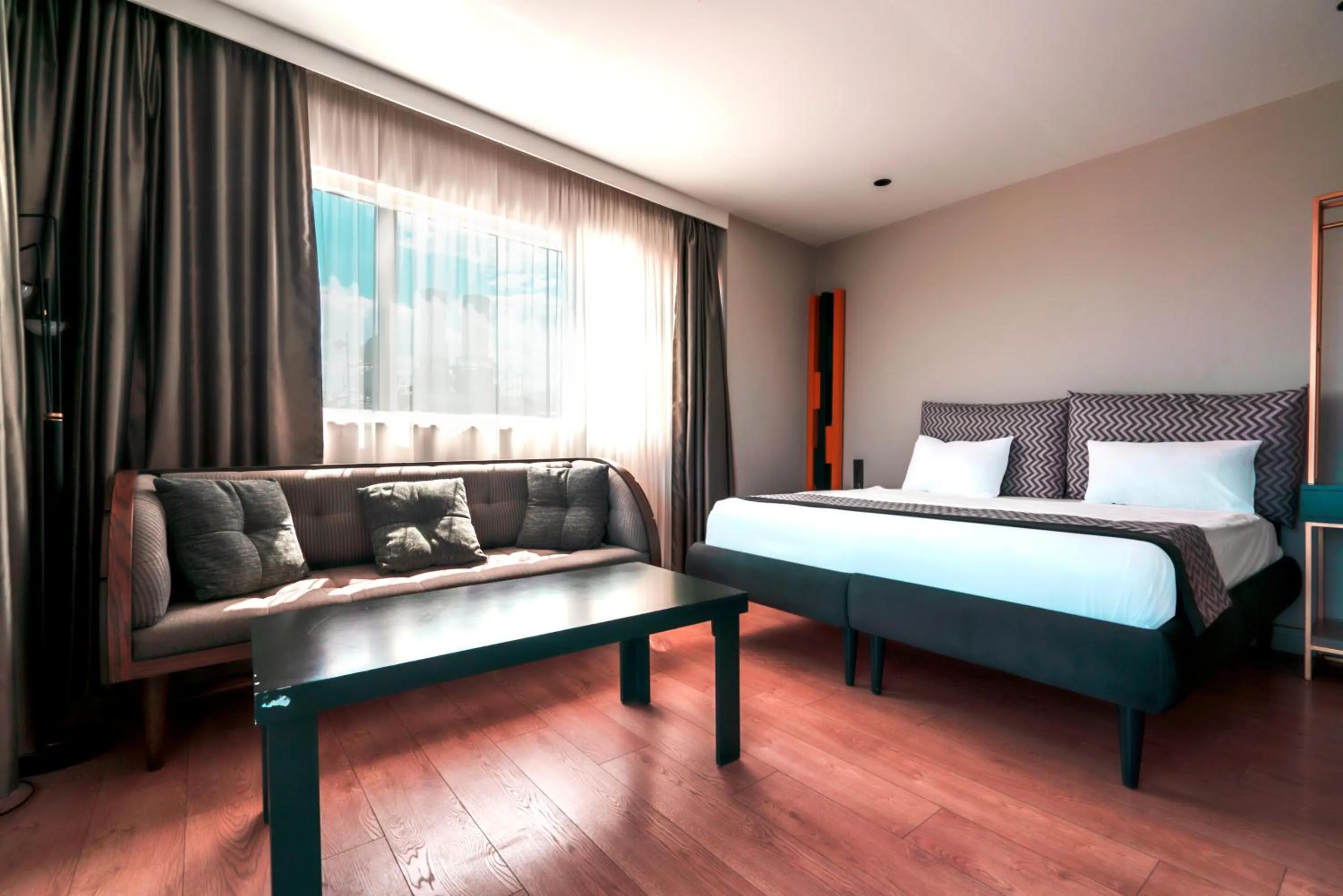 Bed in Sea City Devran Hotel & Spa