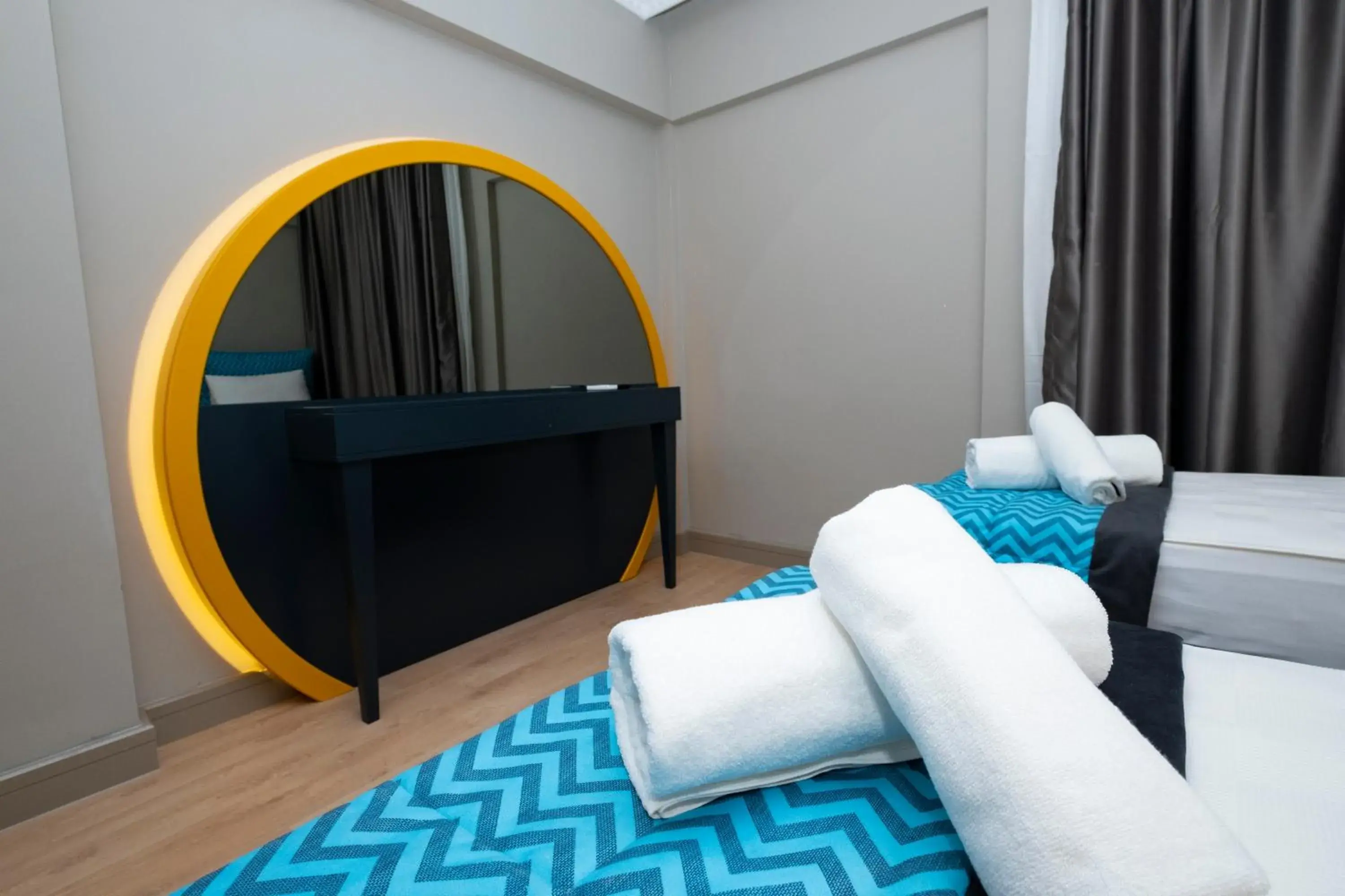 Bedroom in Sea City Devran Hotel & Spa Bedroom in Sea City Devran Hotel & Spa