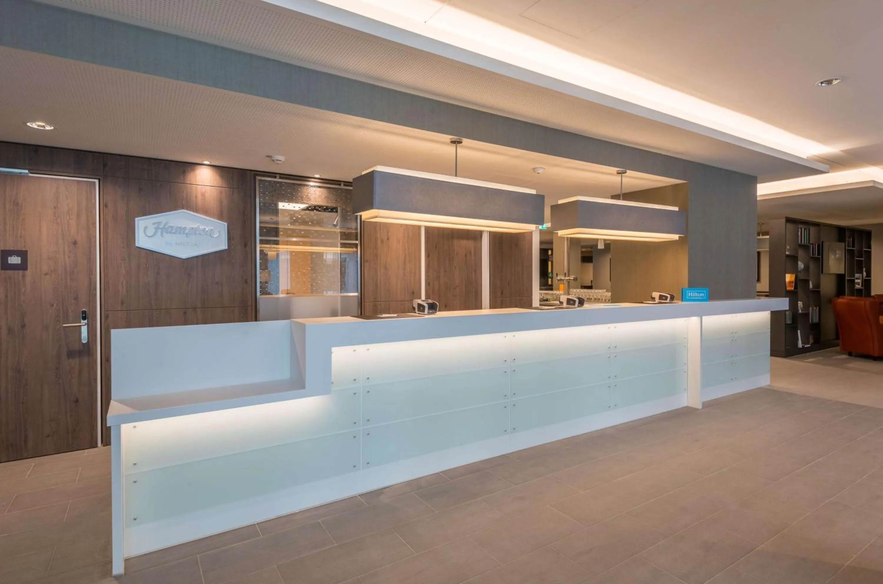 Lobby or reception in Hampton By Hilton Munich City West