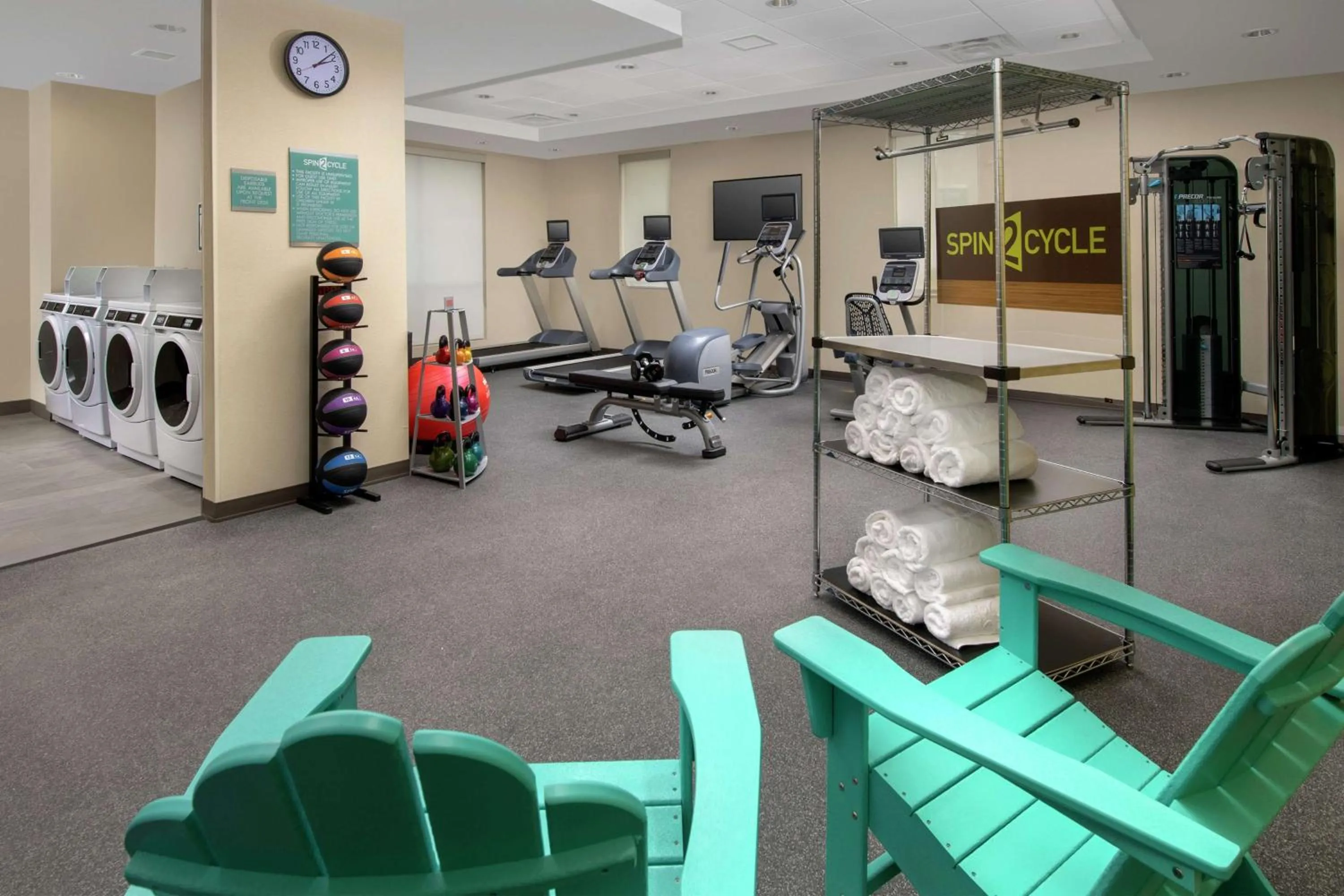 Fitness centre/facilities in Home2 Suites By Hilton Longmont