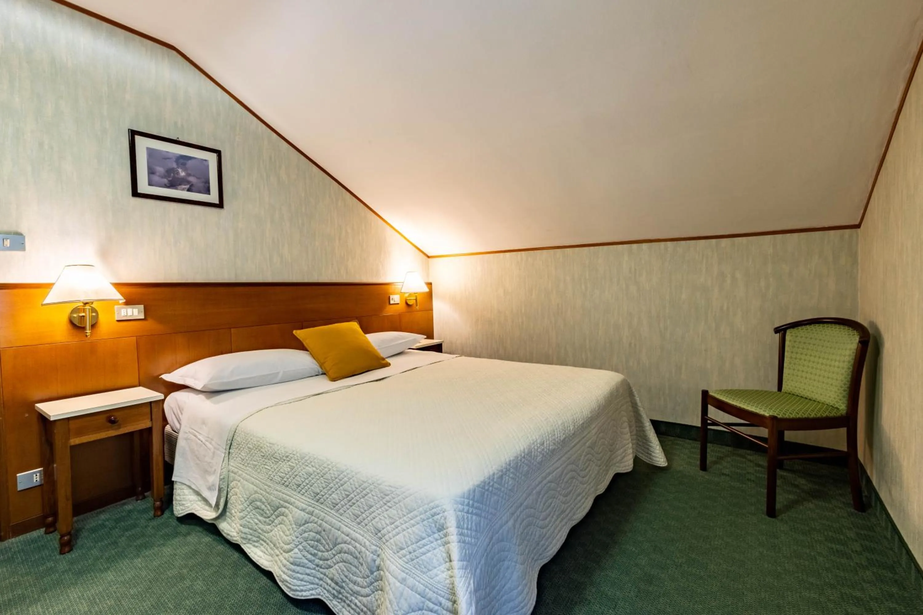 Bedroom, Bed in Hotel Beau Sejour Pré-Saint-Didier