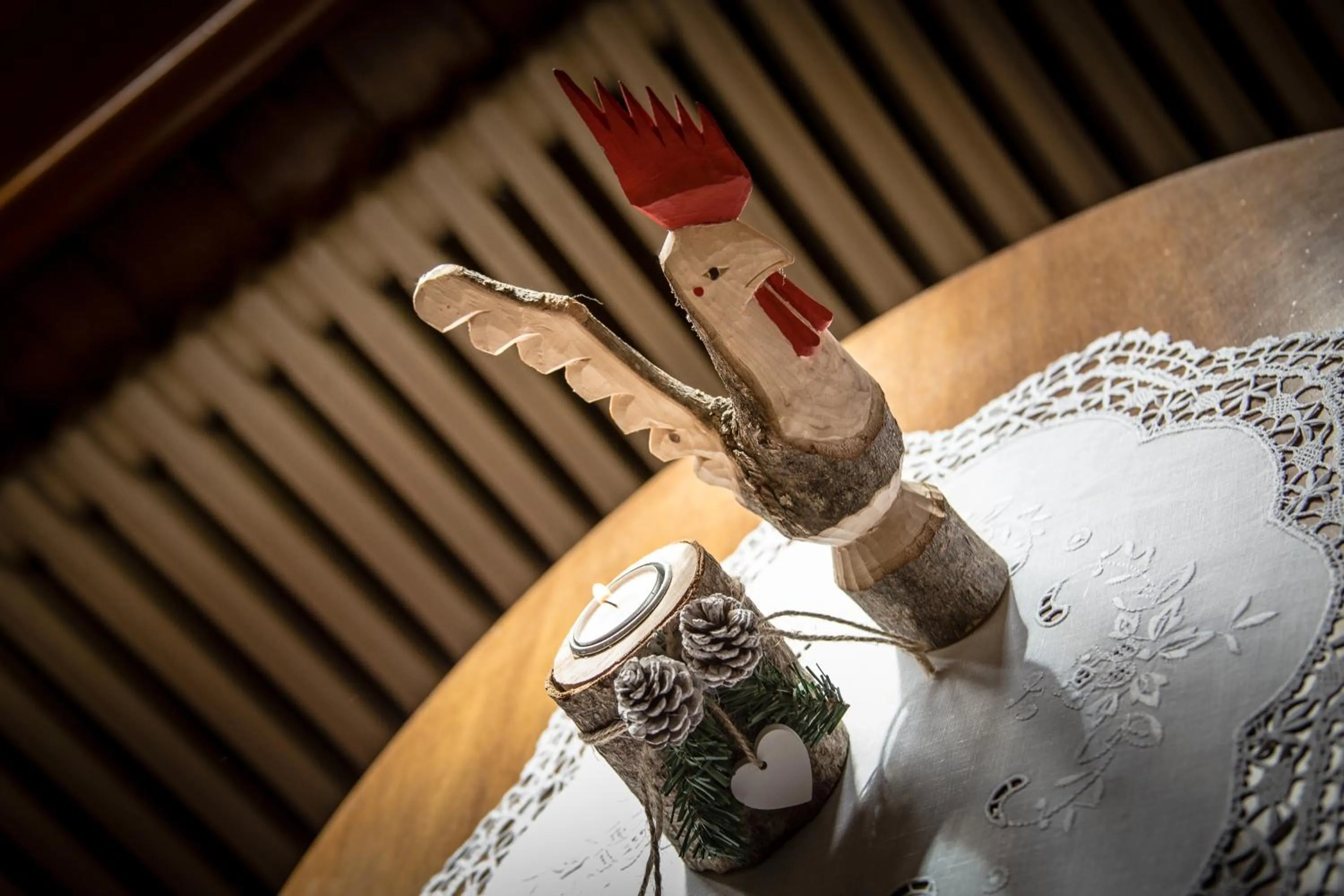 Decorative detail in Hotel Beau Sejour Pré-Saint-Didier