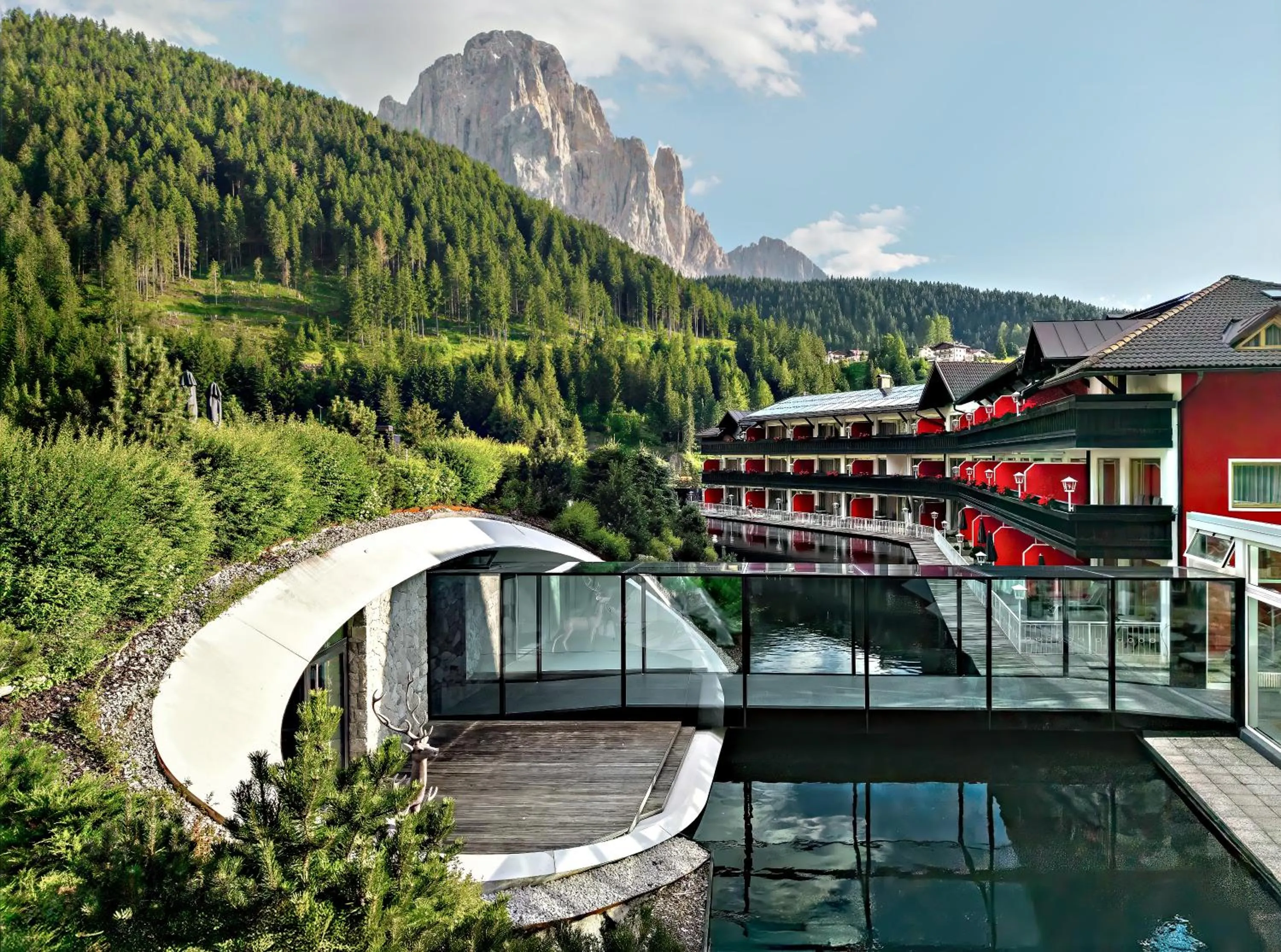 Garden in Hotel Alpenroyal - The Leading Hotels of the World