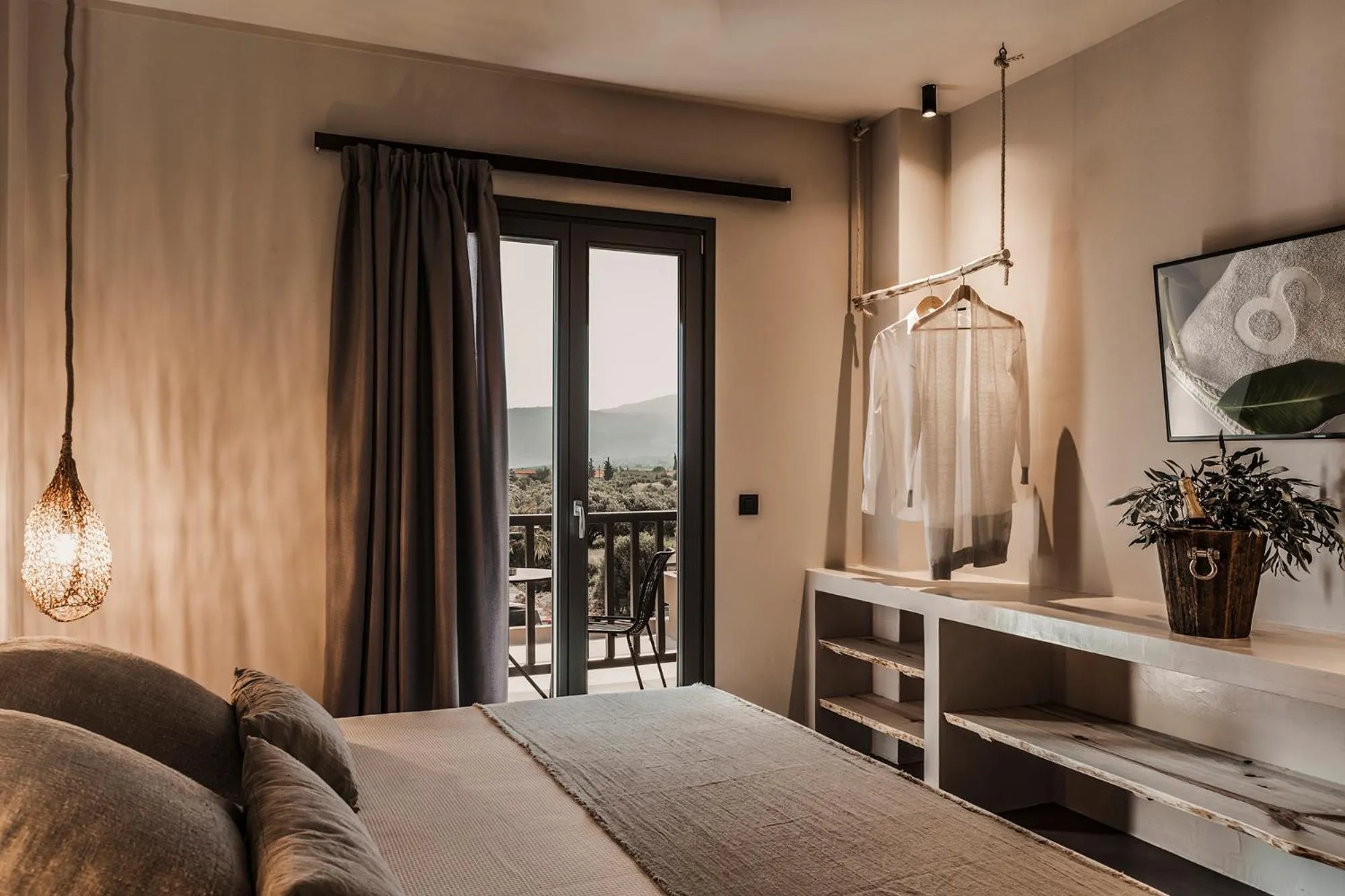 Photo of the whole room, Bed in Doryssa Boutique Hotel