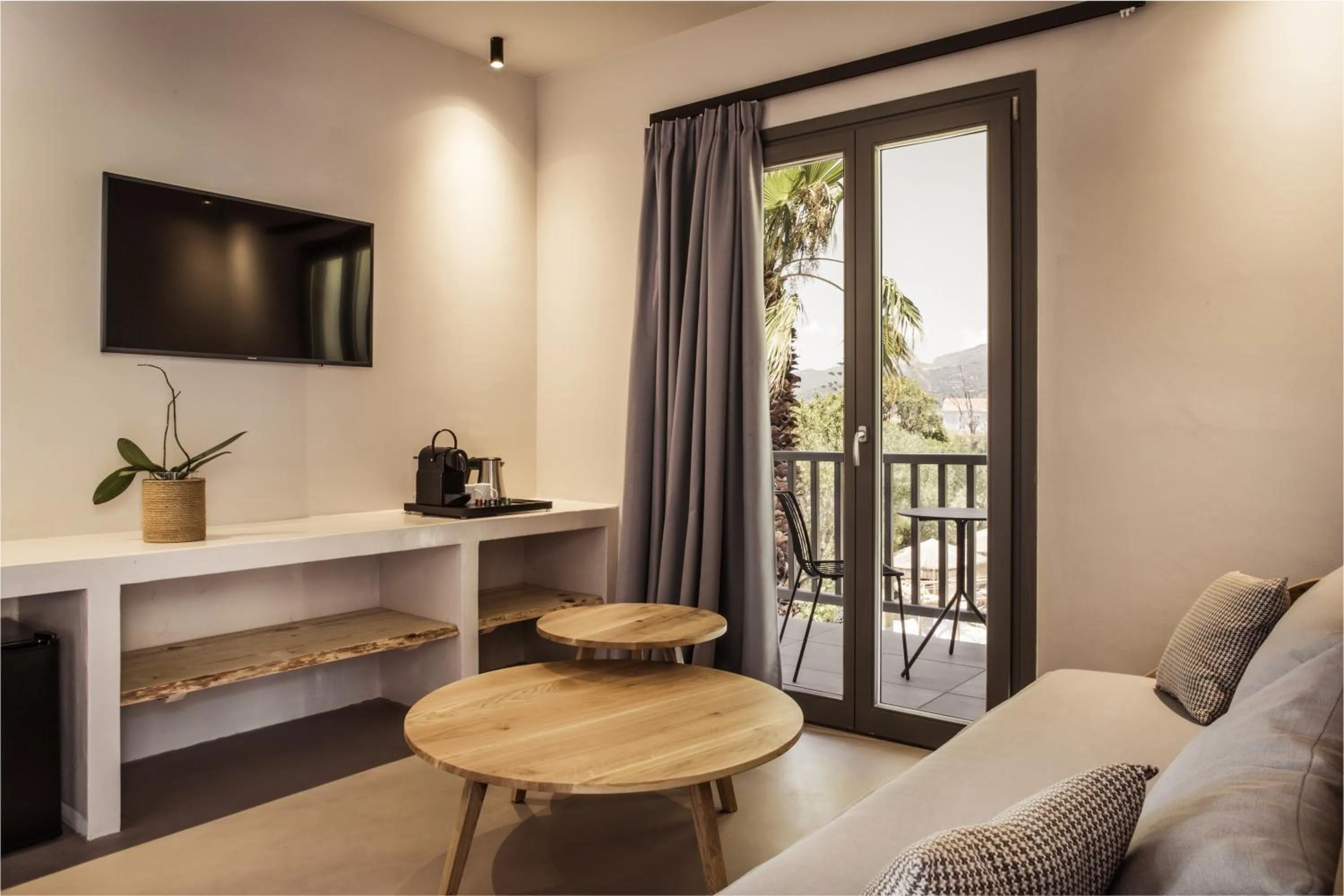 Living room in Doryssa Boutique Hotel