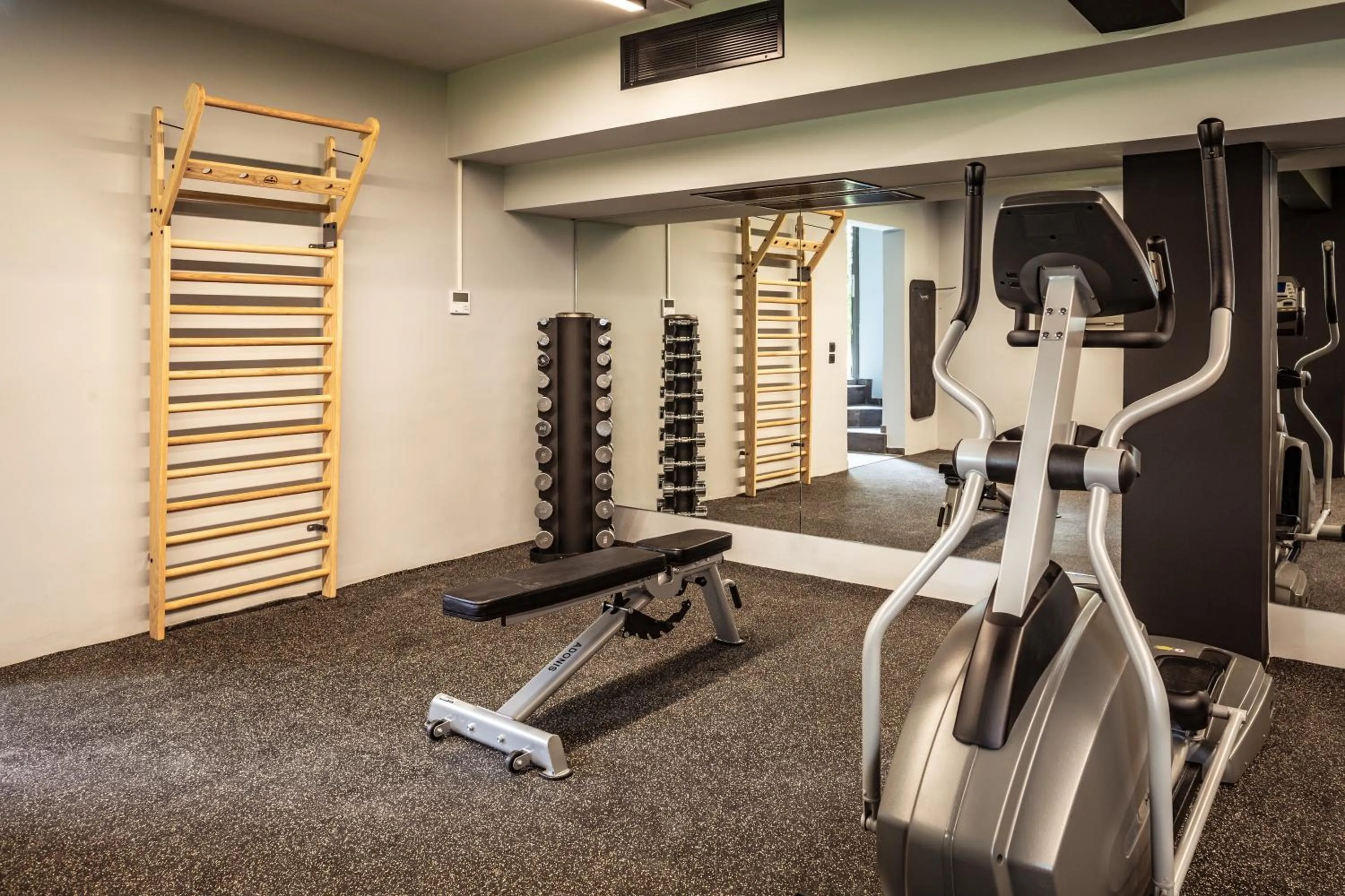 Fitness centre/facilities in Doryssa Boutique Hotel