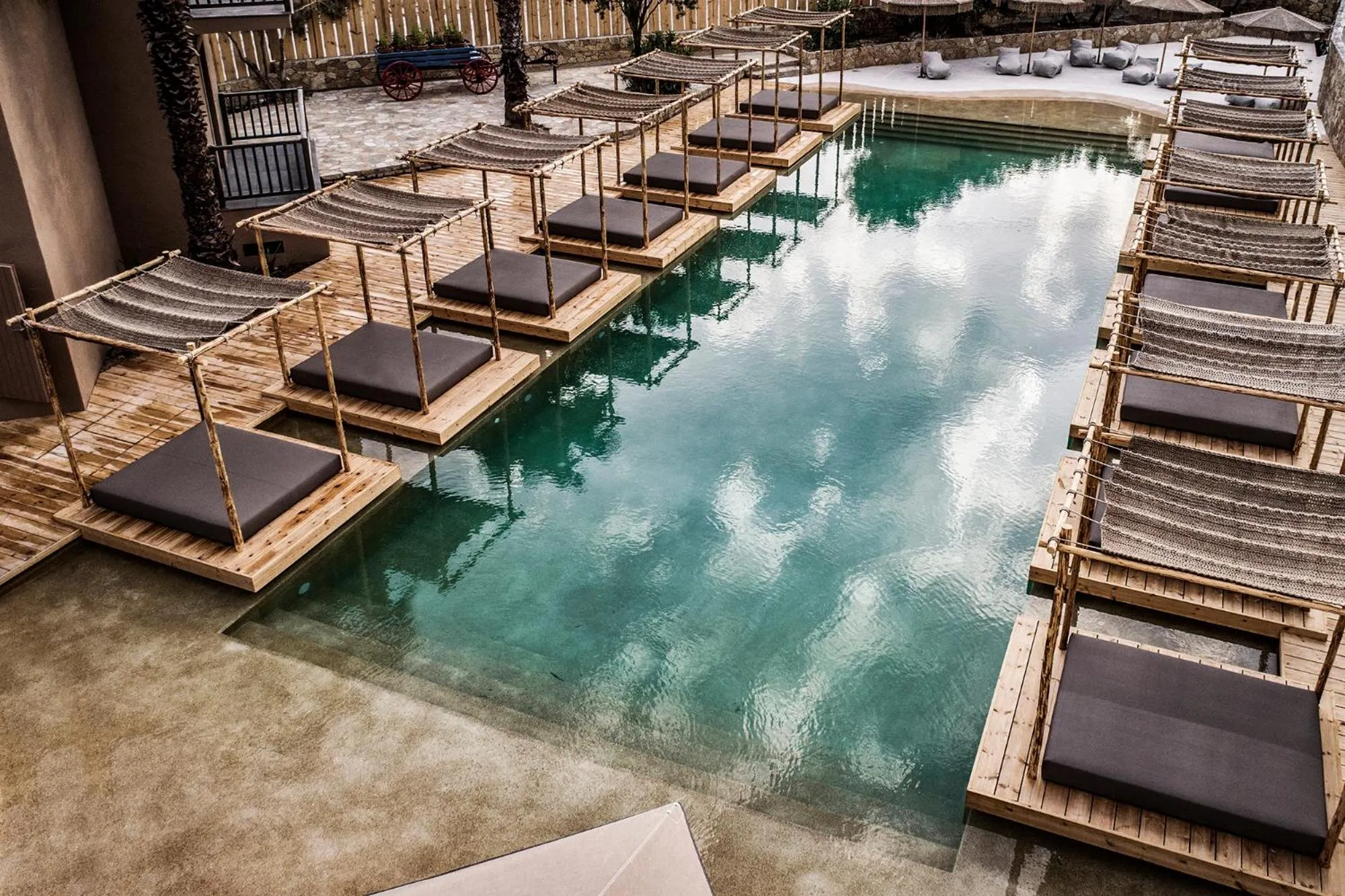 Swimming pool in Doryssa Boutique Hotel