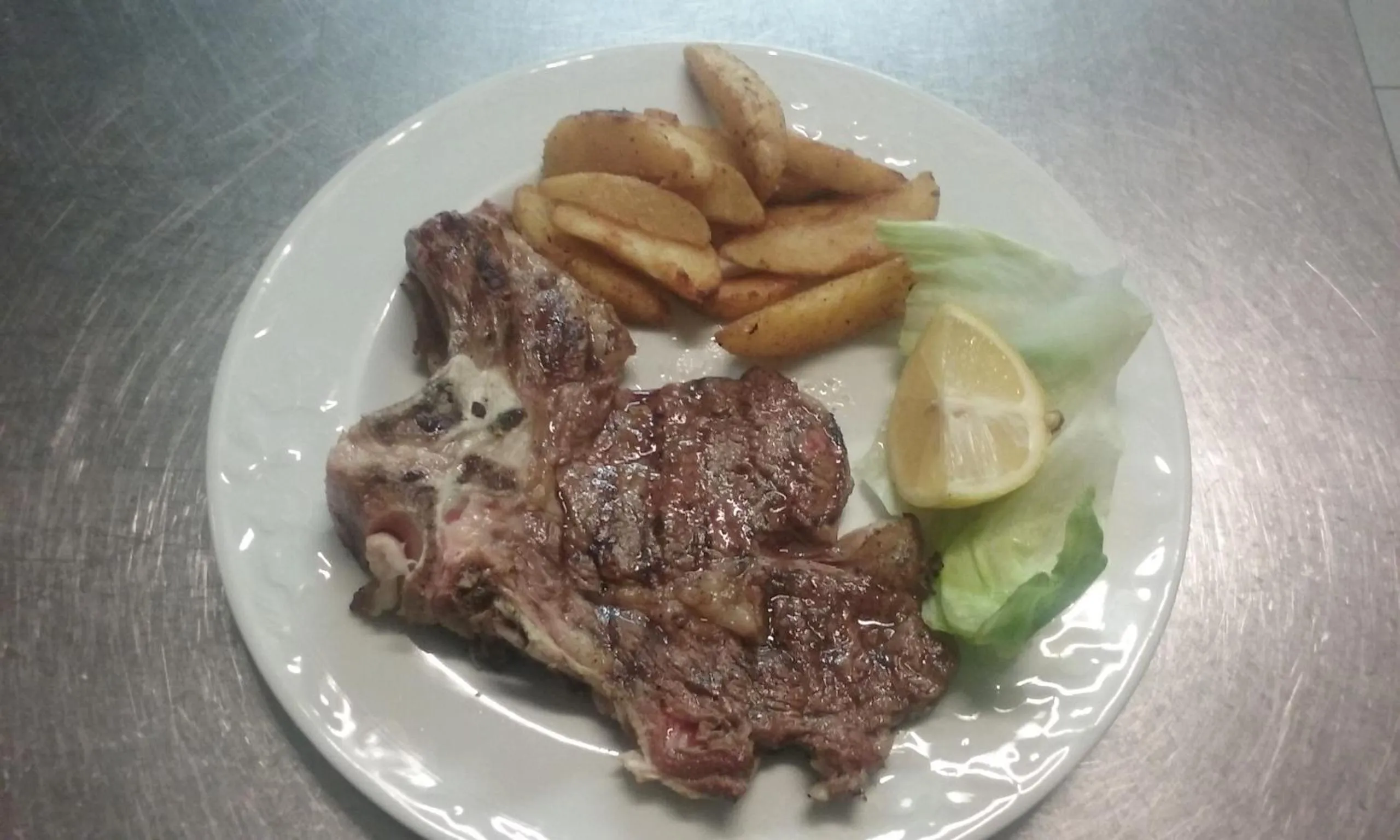 Food close-up in Hotel Mosca