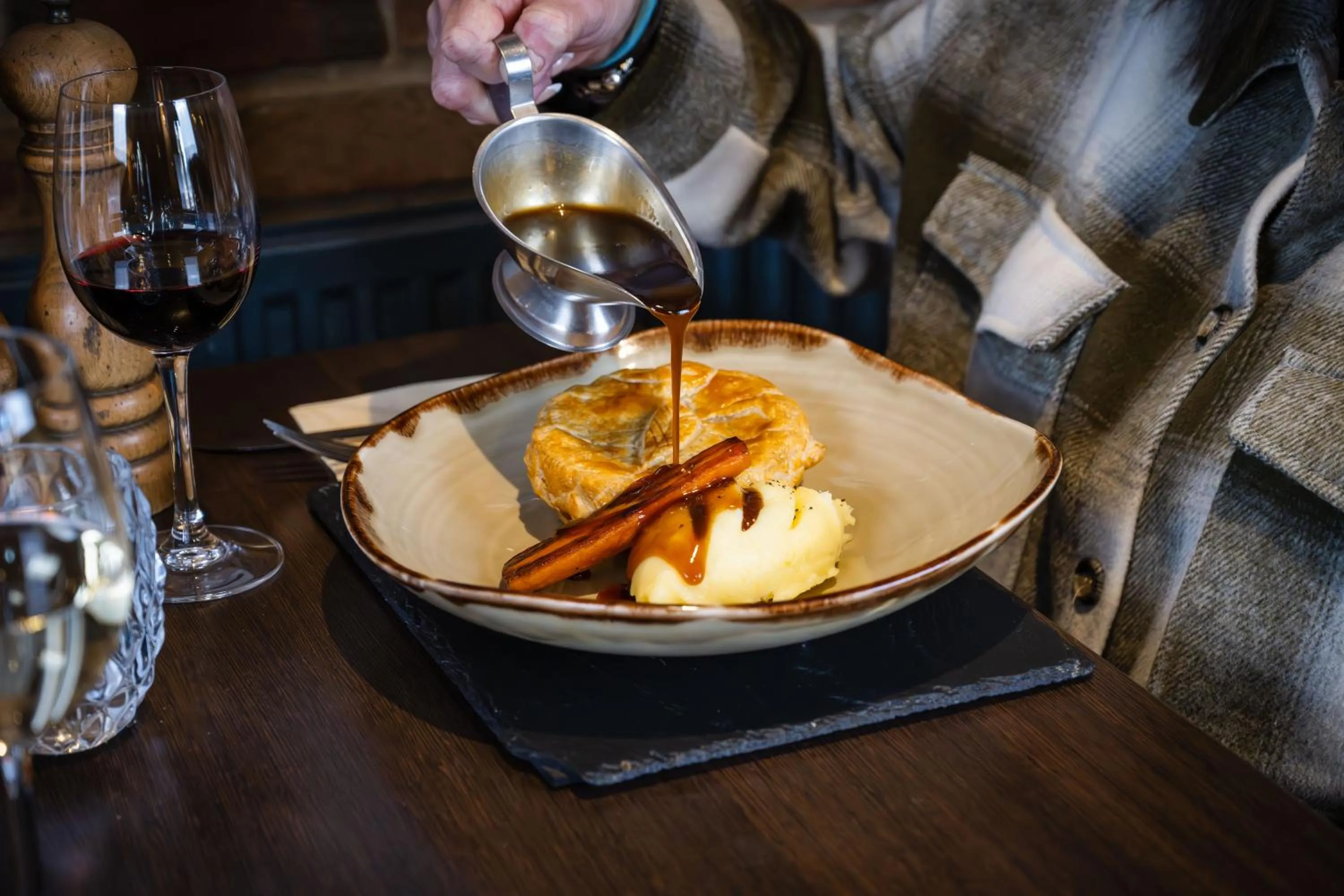 Food and drinks in The Ashbourne Hotel, BW Signature Collection