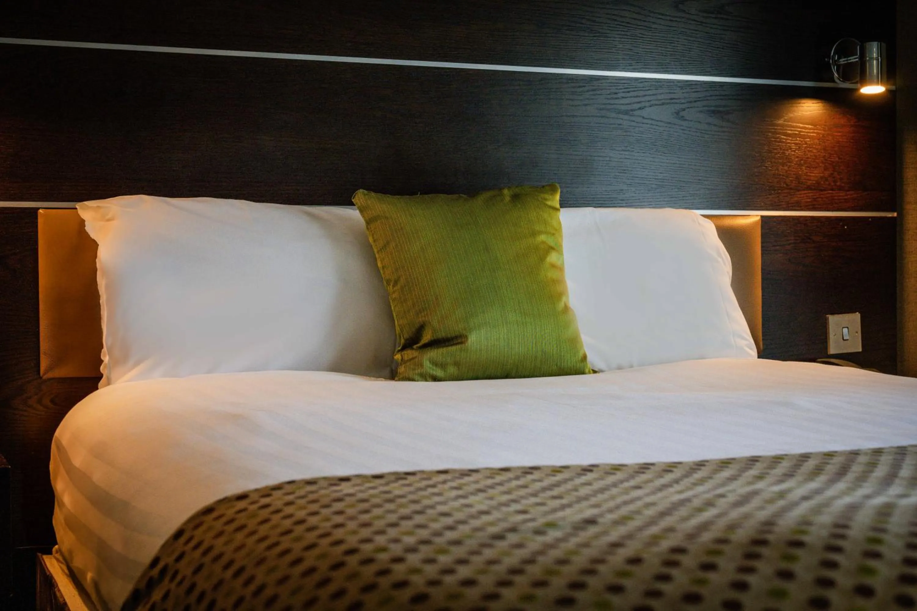 Bed in The Ashbourne Hotel