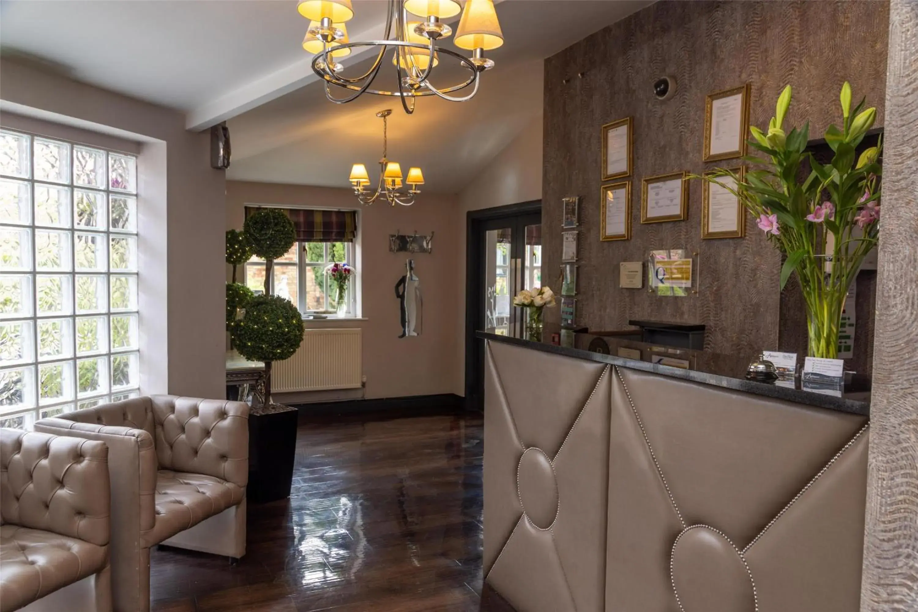 Lobby or reception in The Ashbourne Hotel, BW Signature Collection Lobby or reception in The Ashbourne Hotel, BW Signature Collection