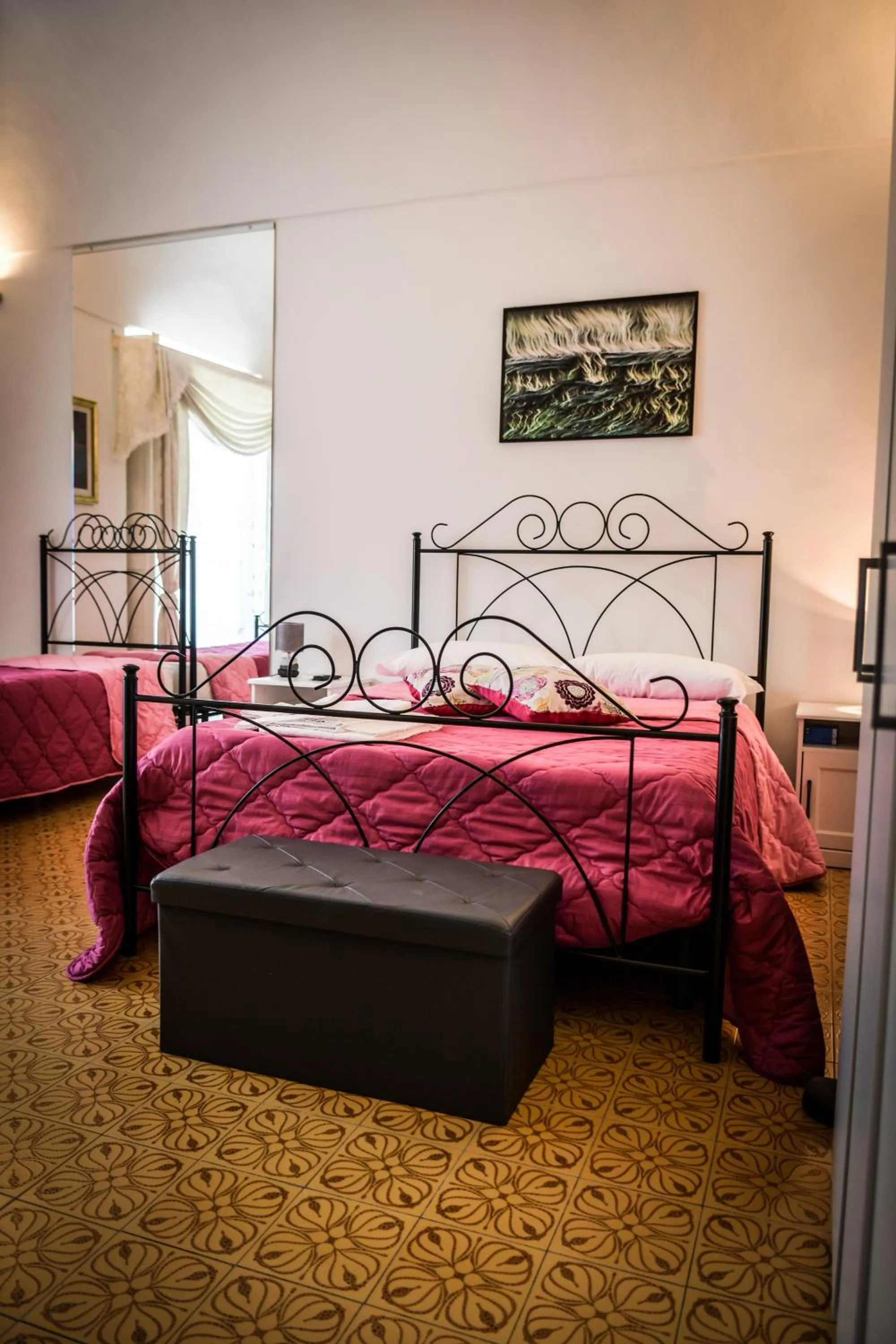 Bed in The Artist's Home Catania Centro