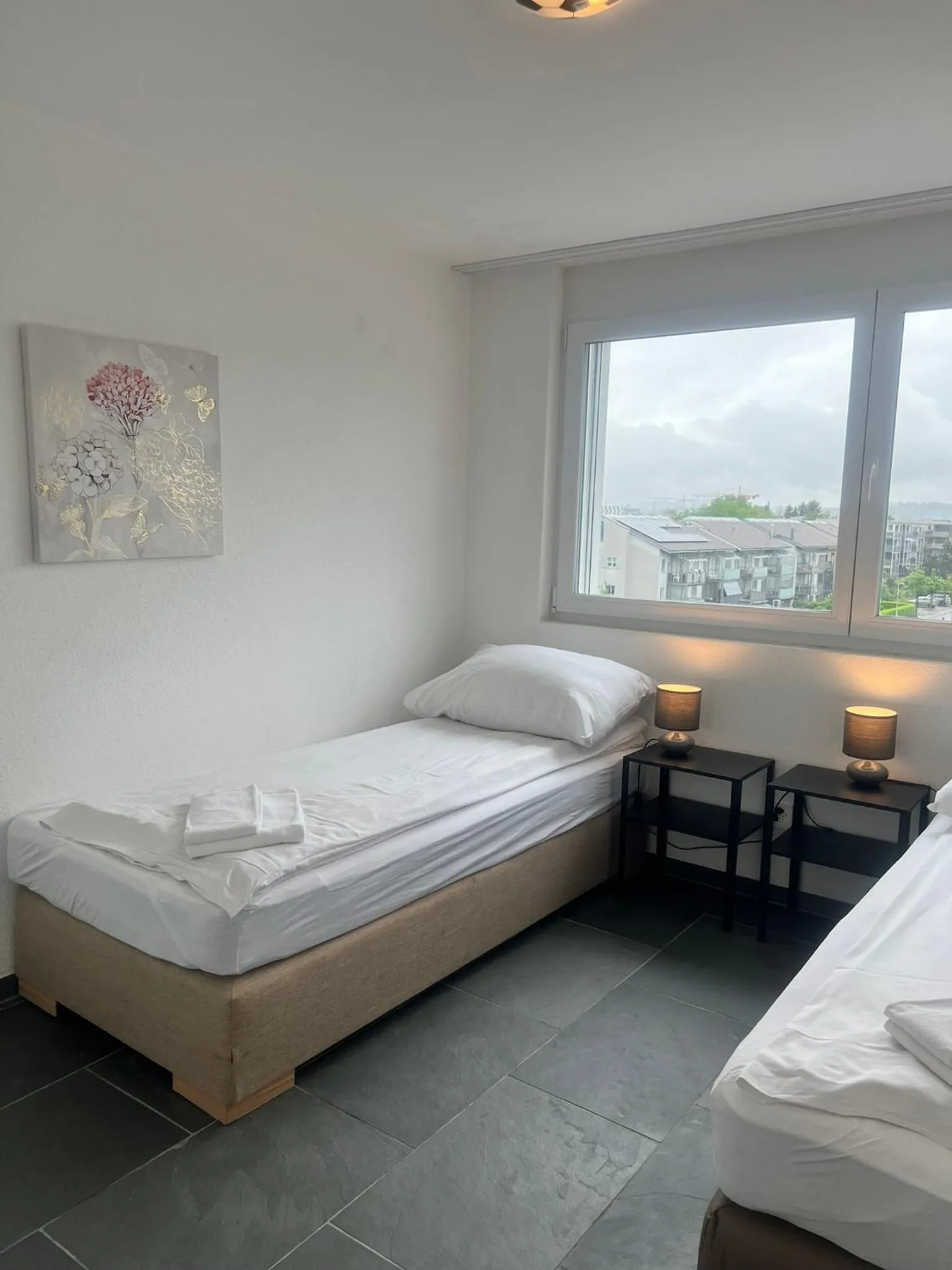 Bedroom, Bed in smartroom Rössli Hunzenschwil