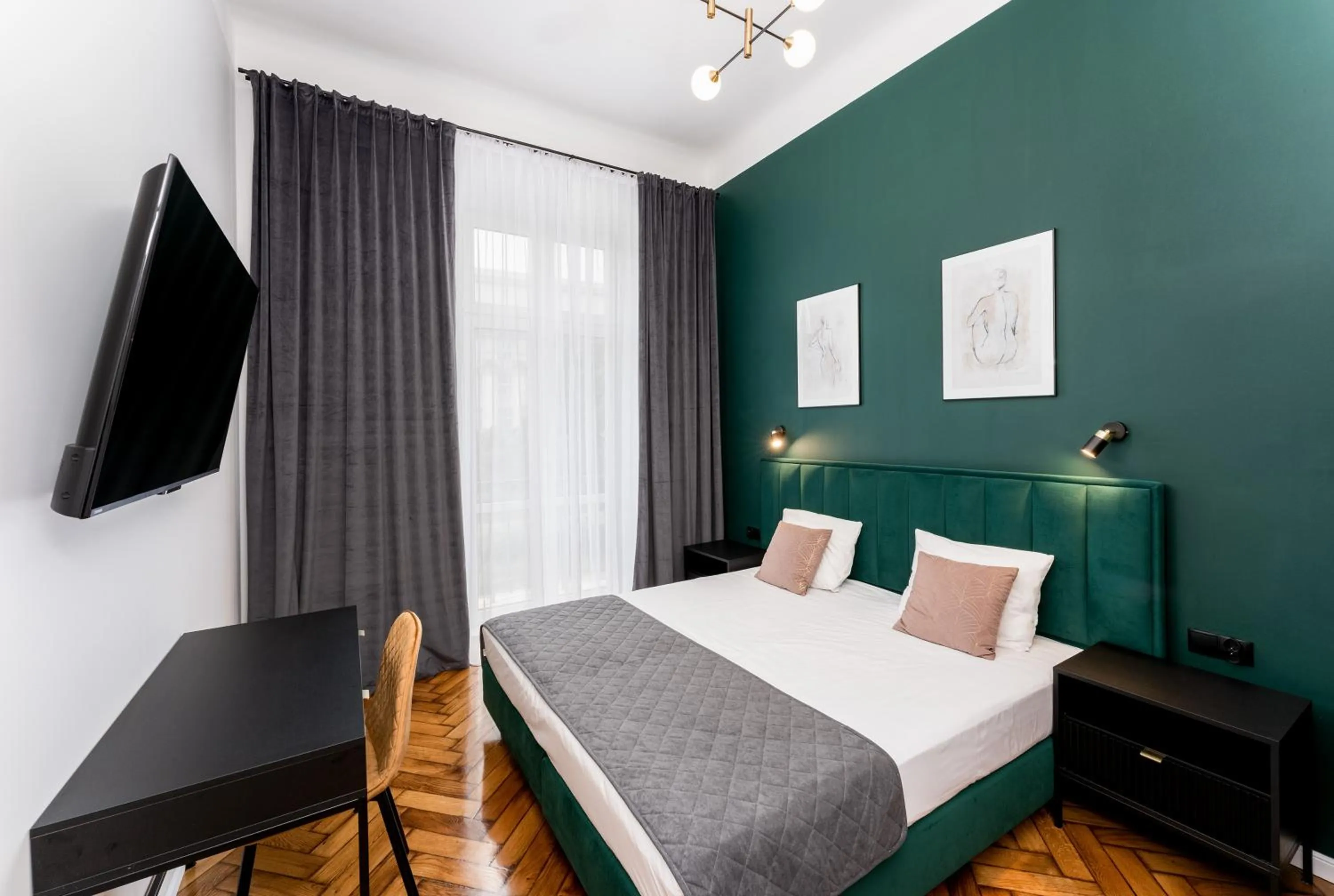 Bed in Wawel Boutique Residence - Krakow Old Town