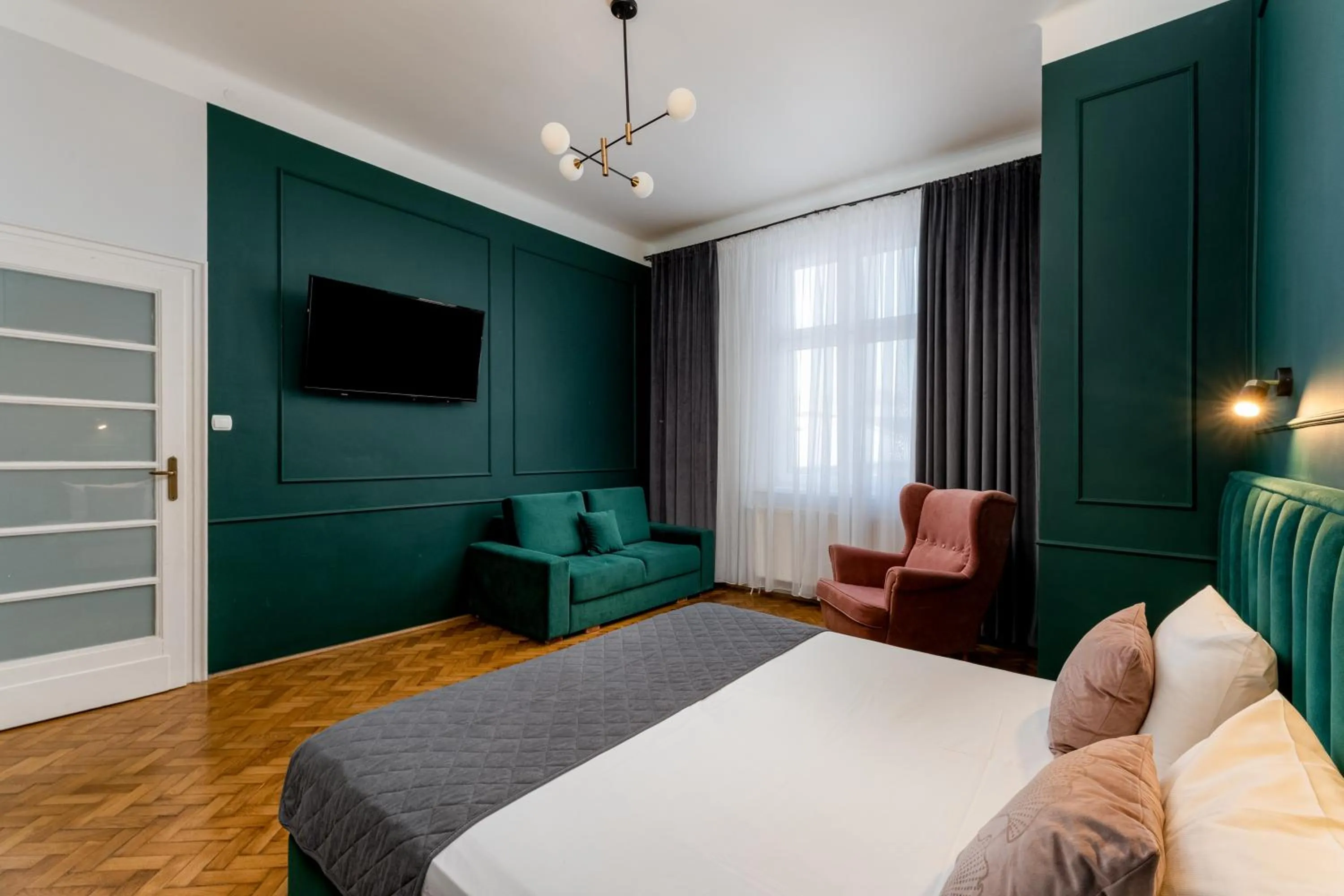 Bed in Wawel Boutique Residence - Krakow Old Town