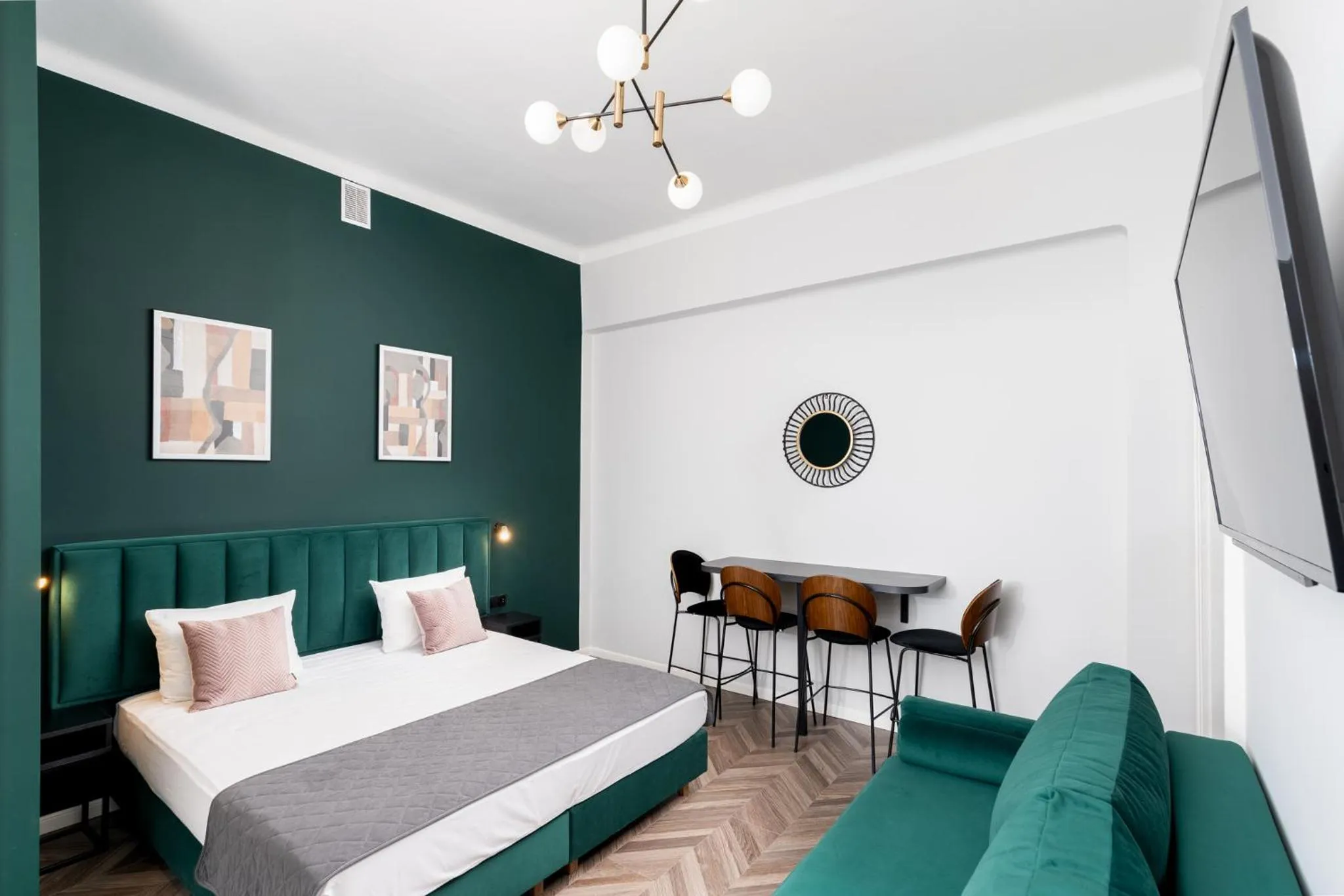 Bedroom, Bed in Wawel Boutique Residence - Krakow Old Town