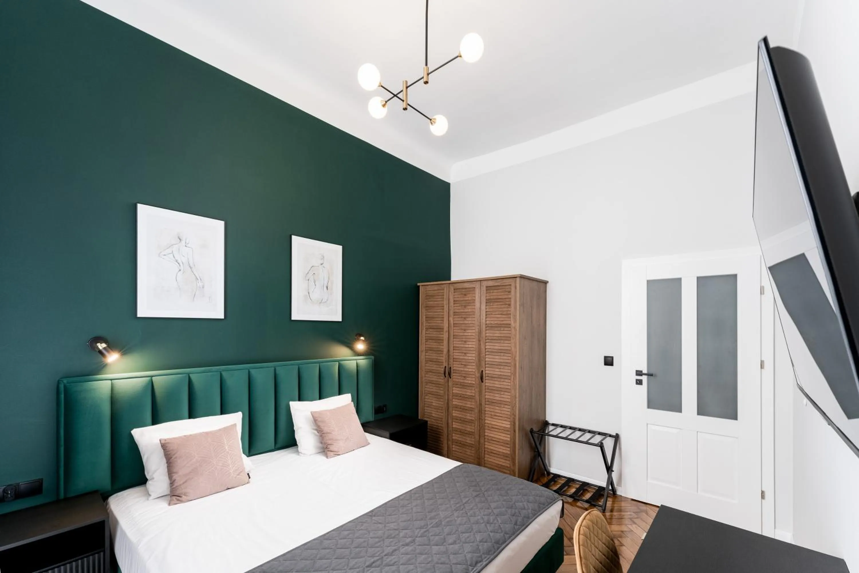 Bed in Wawel Boutique Residence - Krakow Old Town