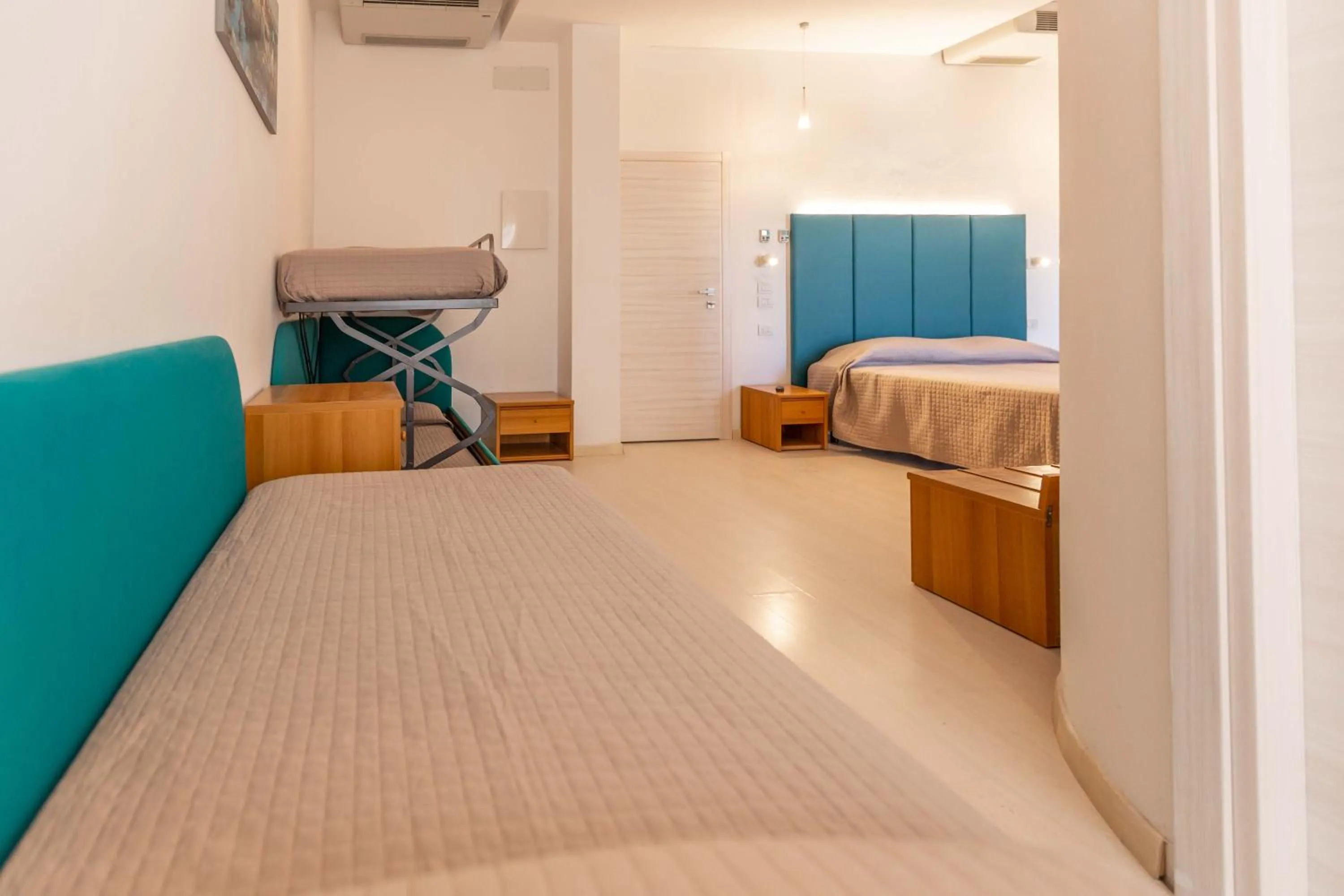 Bed in Hotel Ribot
