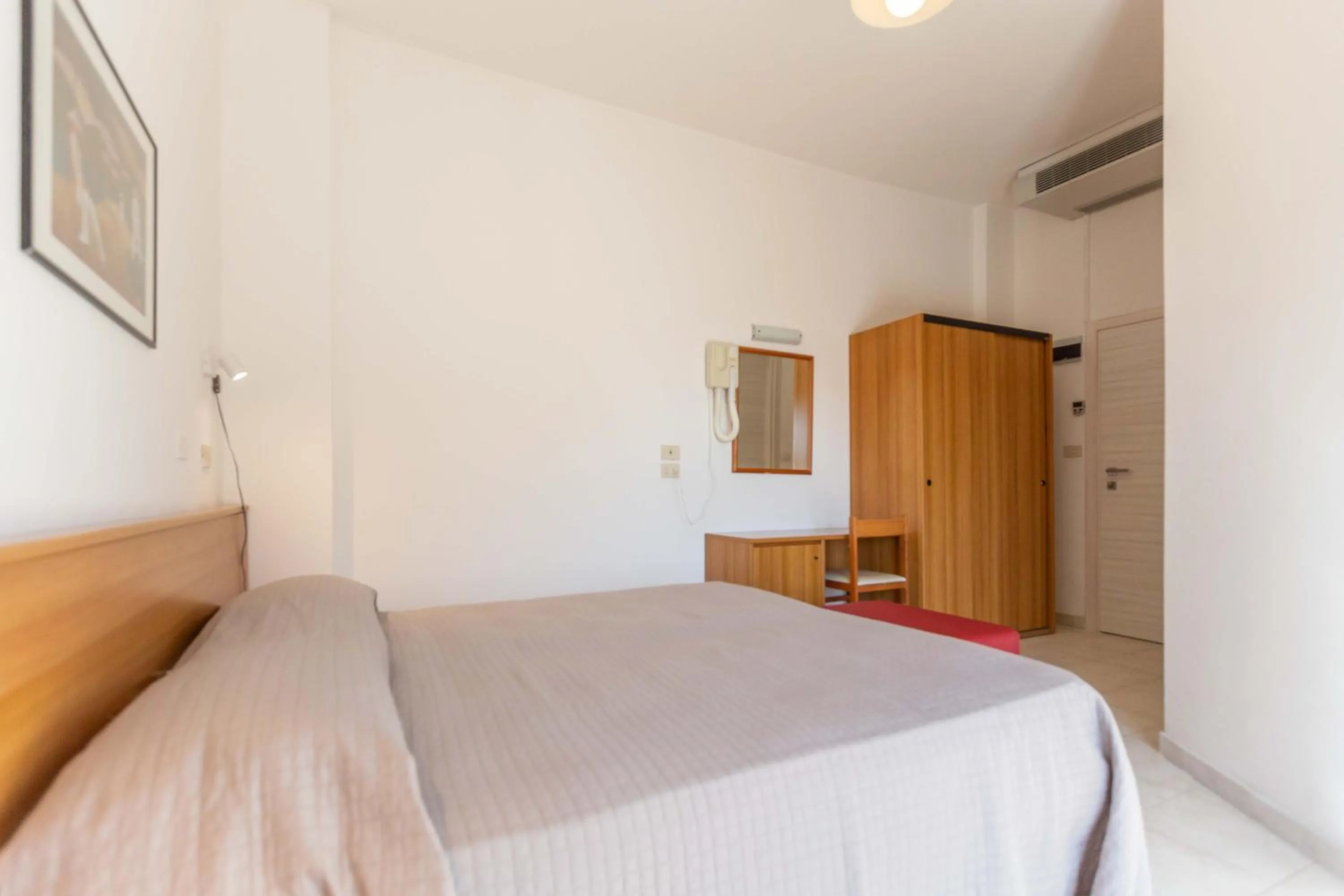 Bed in Hotel Ribot