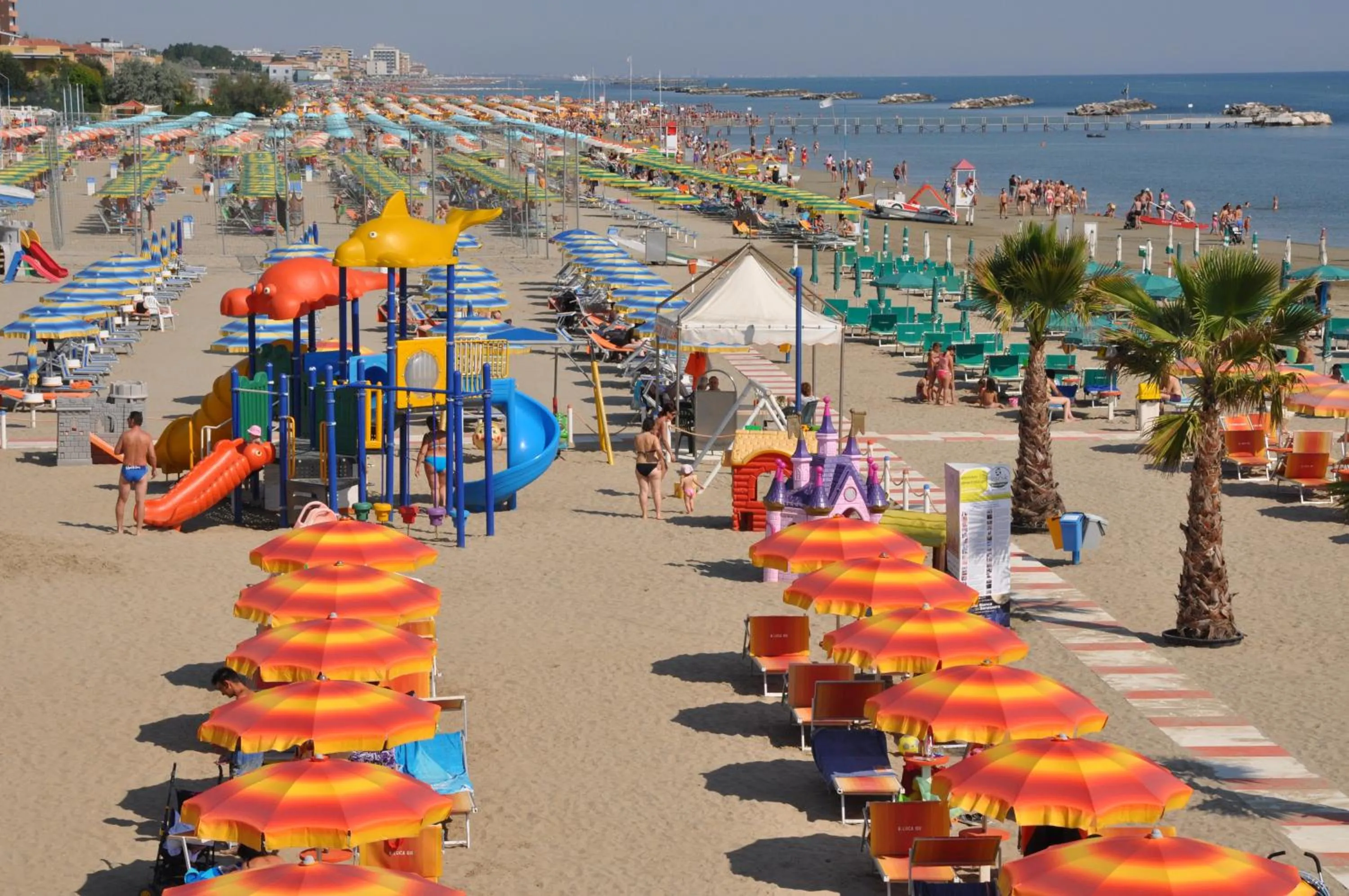 Beach in Hotel Ribot