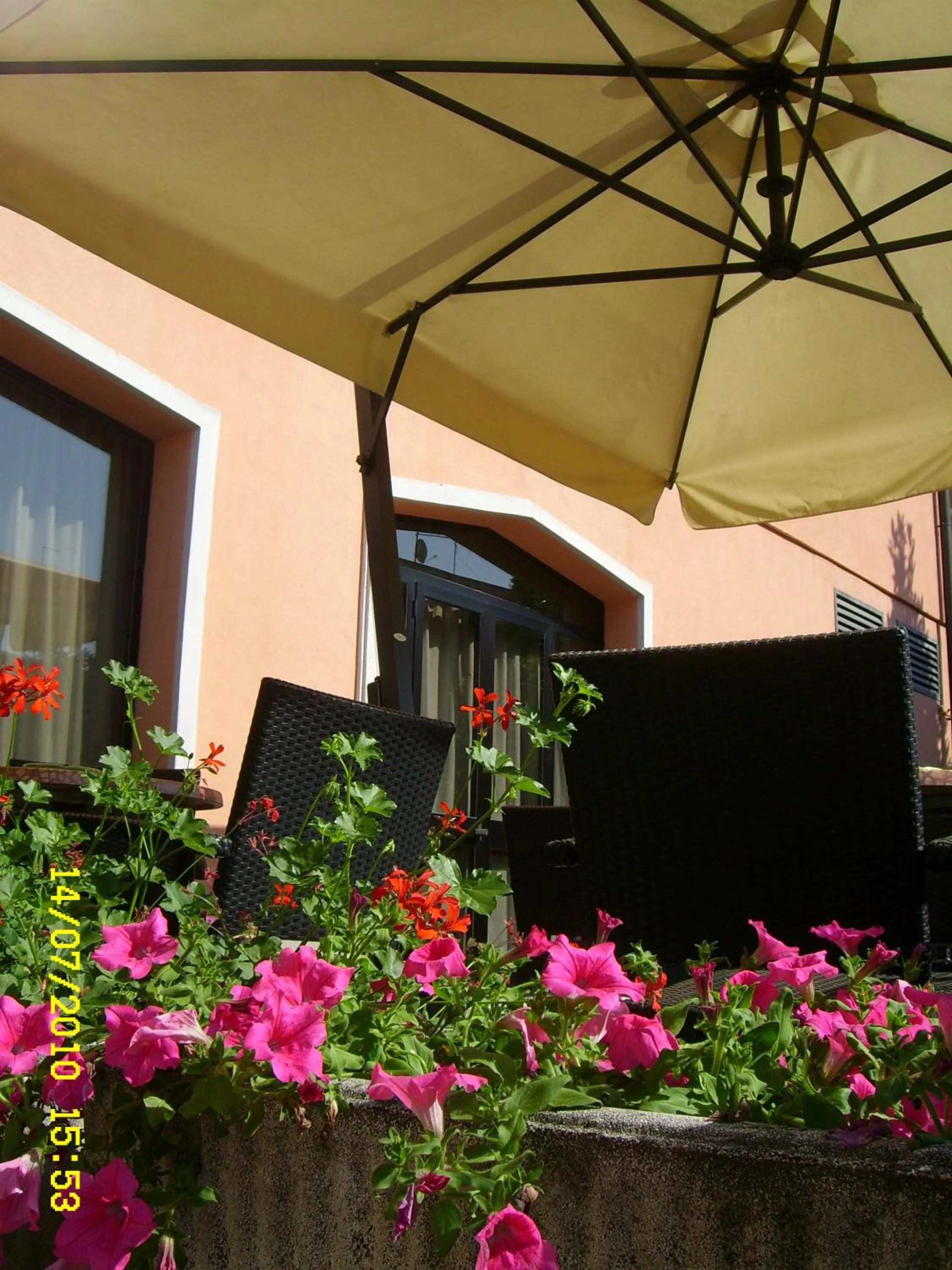 Balcony/Terrace in Hotel Alexander