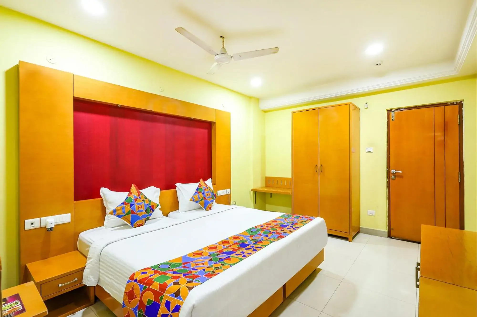 Bed in Fabhotel Prime Mahalaya Residency - Nr Pallavaram Railway Station Bed in Fabhotel Prime Mahalaya Residency - Nr Pallavaram Railway Station