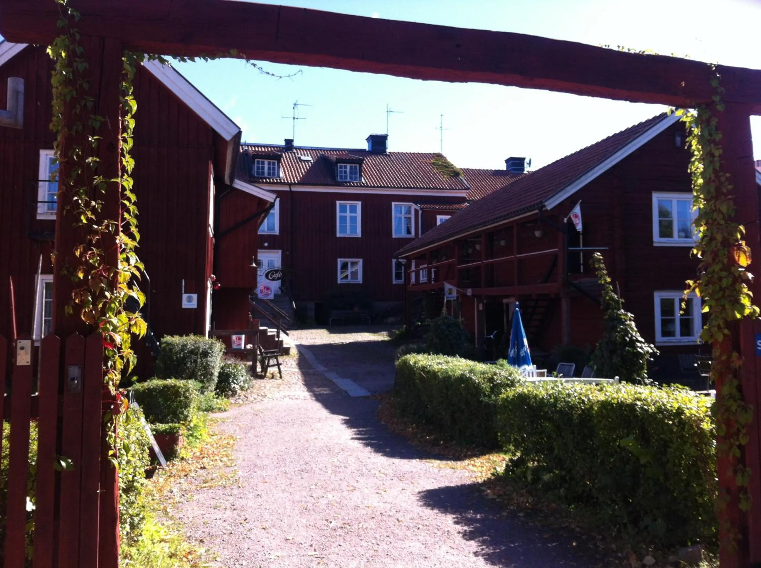 Property building in STF Hostel Mariestad
