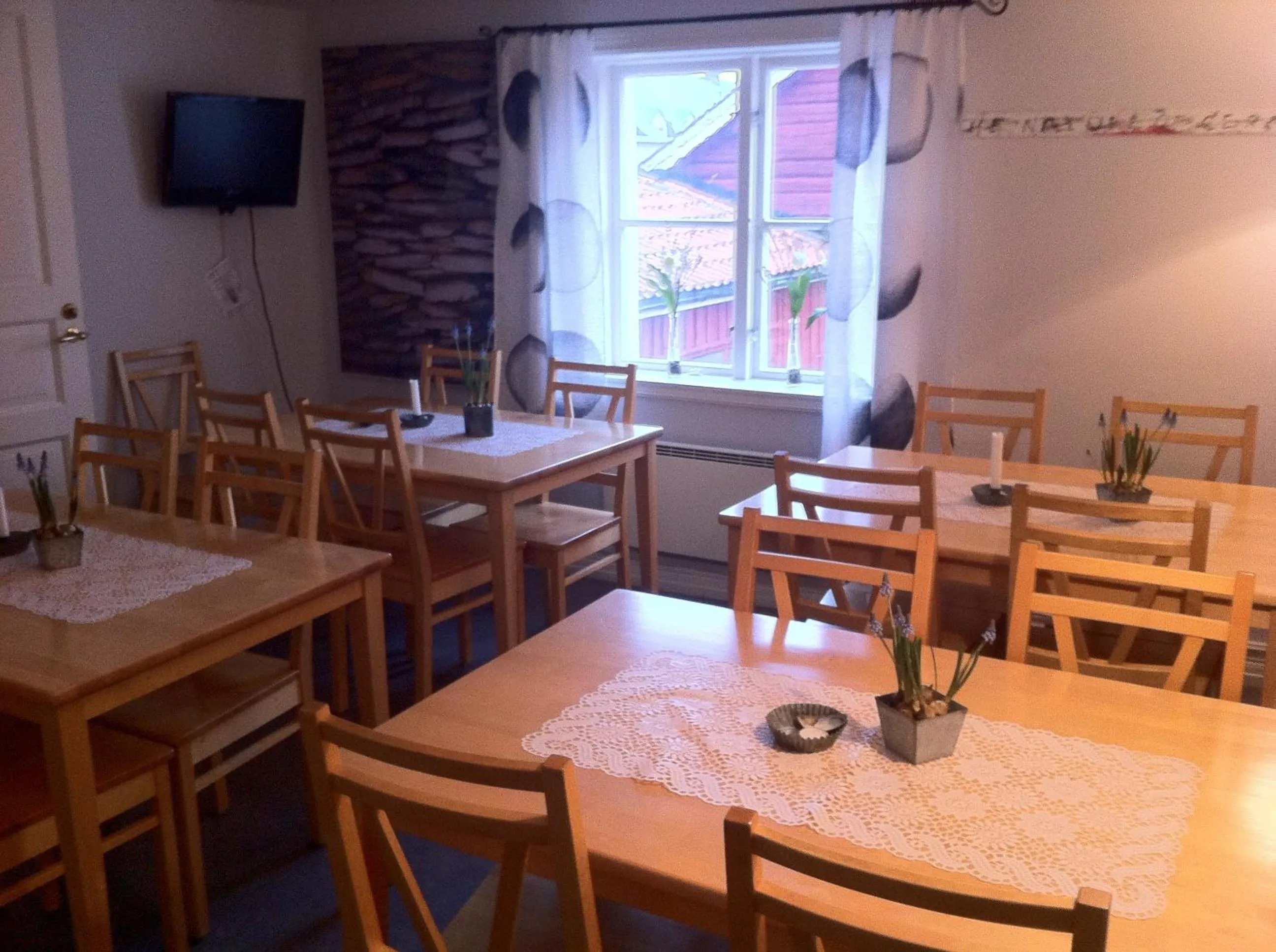 Dining area in STF Hostel Mariestad