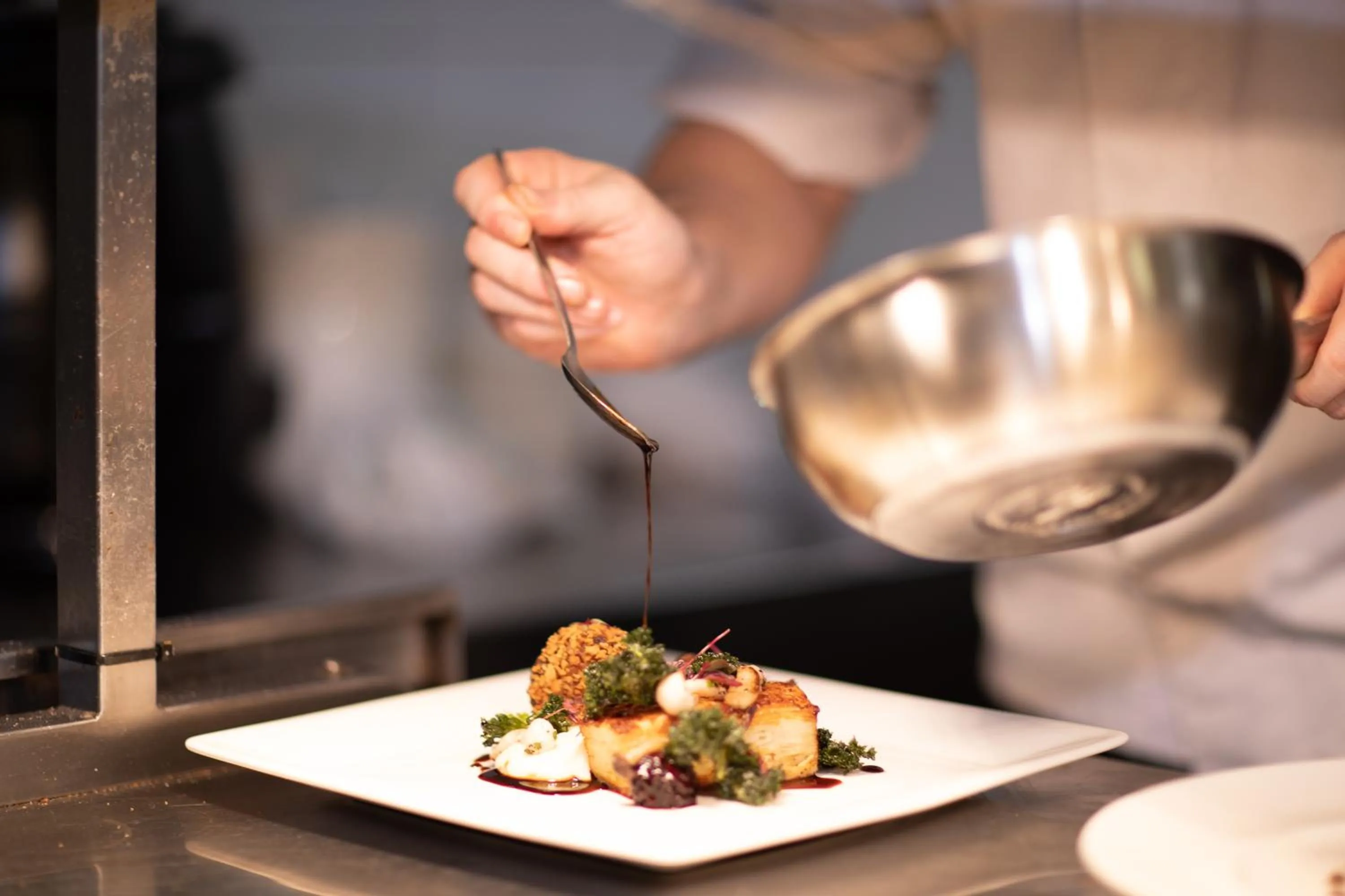 Food close-up in Karma Lake Of Menteith Hotel
