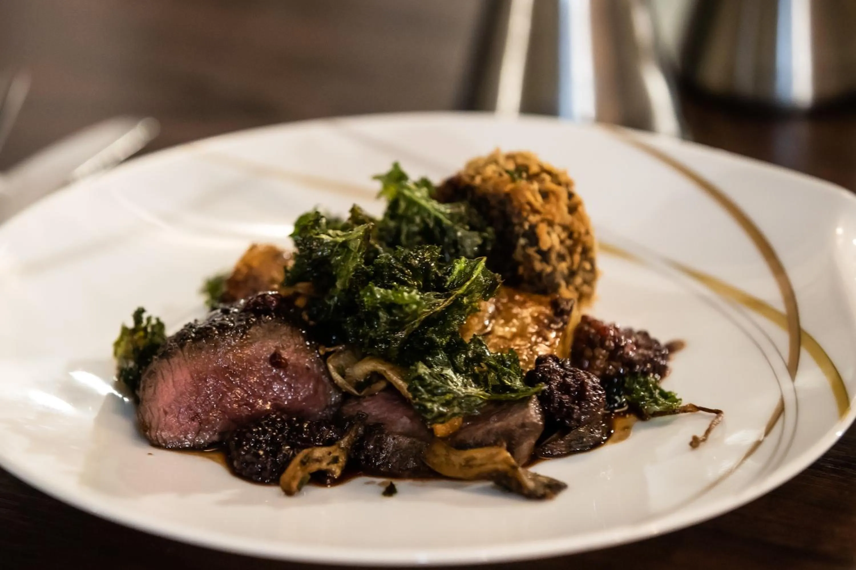 Food close-up in Karma Lake Of Menteith Hotel