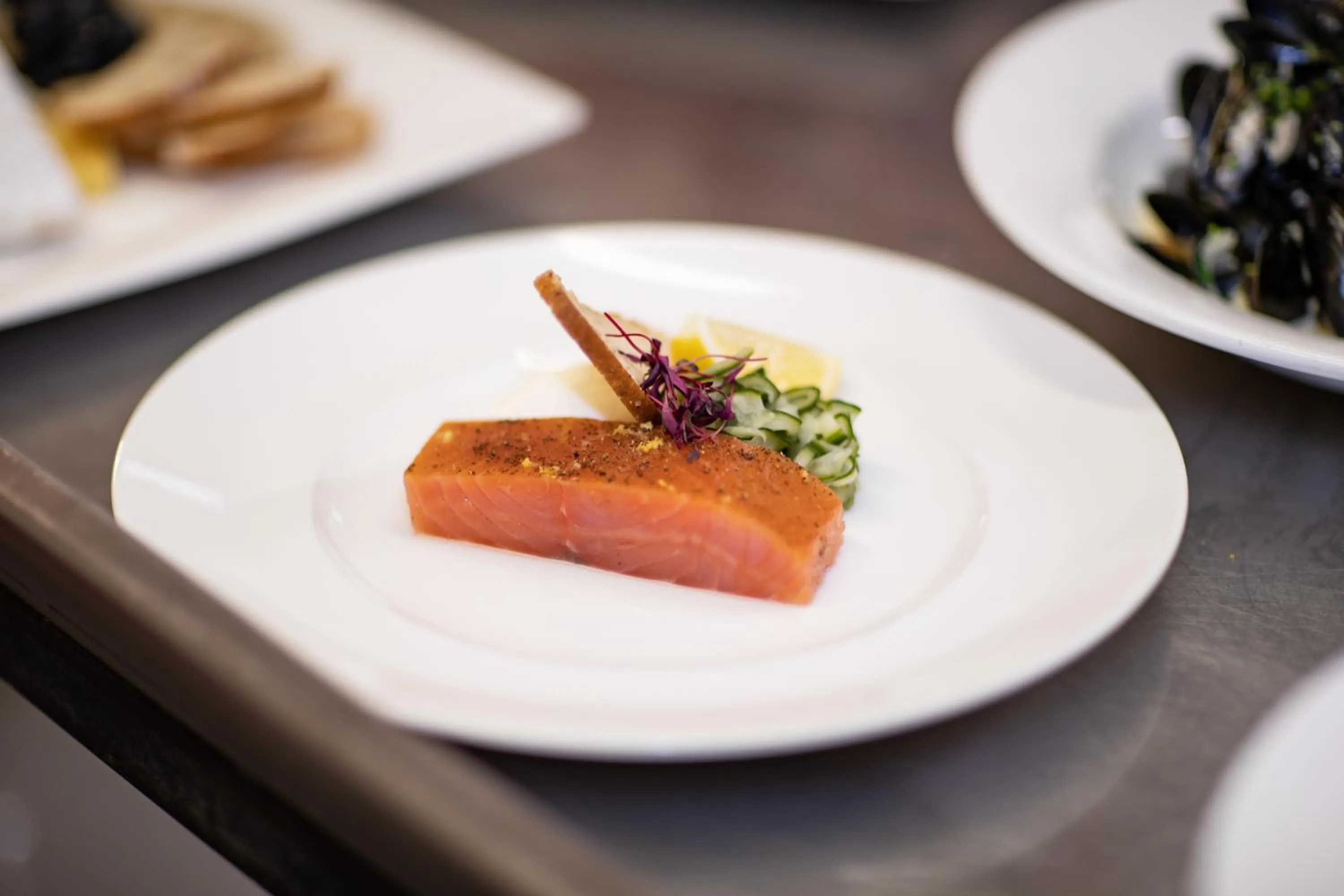 Food close-up in Karma Lake Of Menteith Hotel