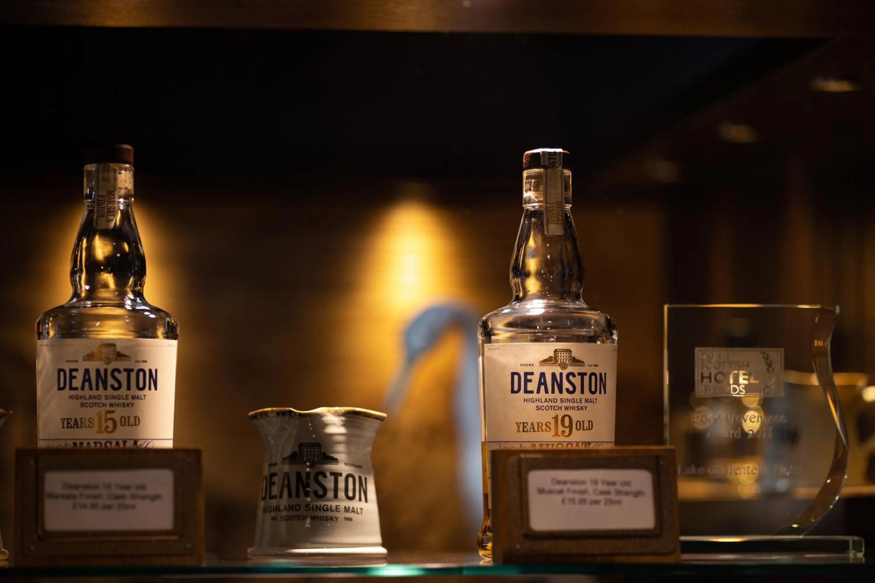 Alcoholic drinks in Karma Lake Of Menteith Hotel