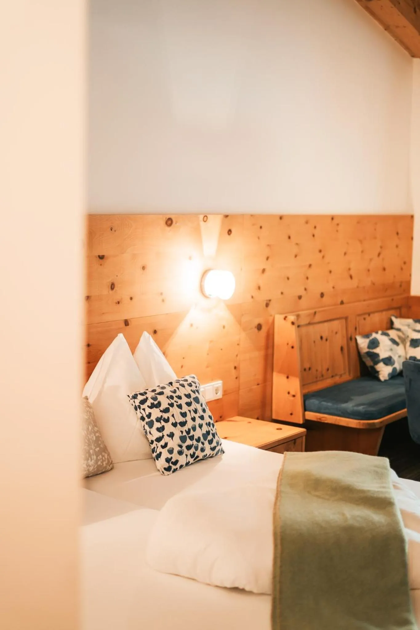 Bed in Hotel Glemmtalerhof