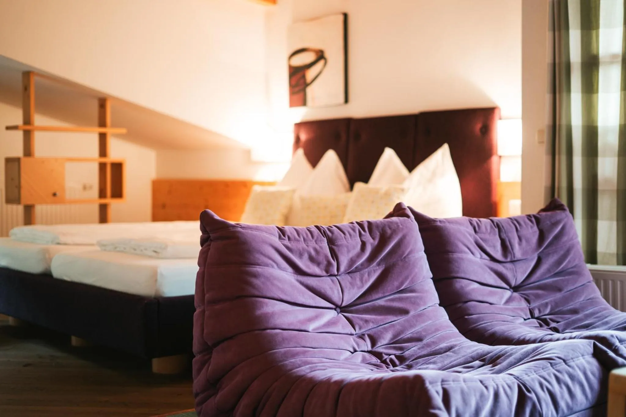 Bed in Hotel Glemmtalerhof