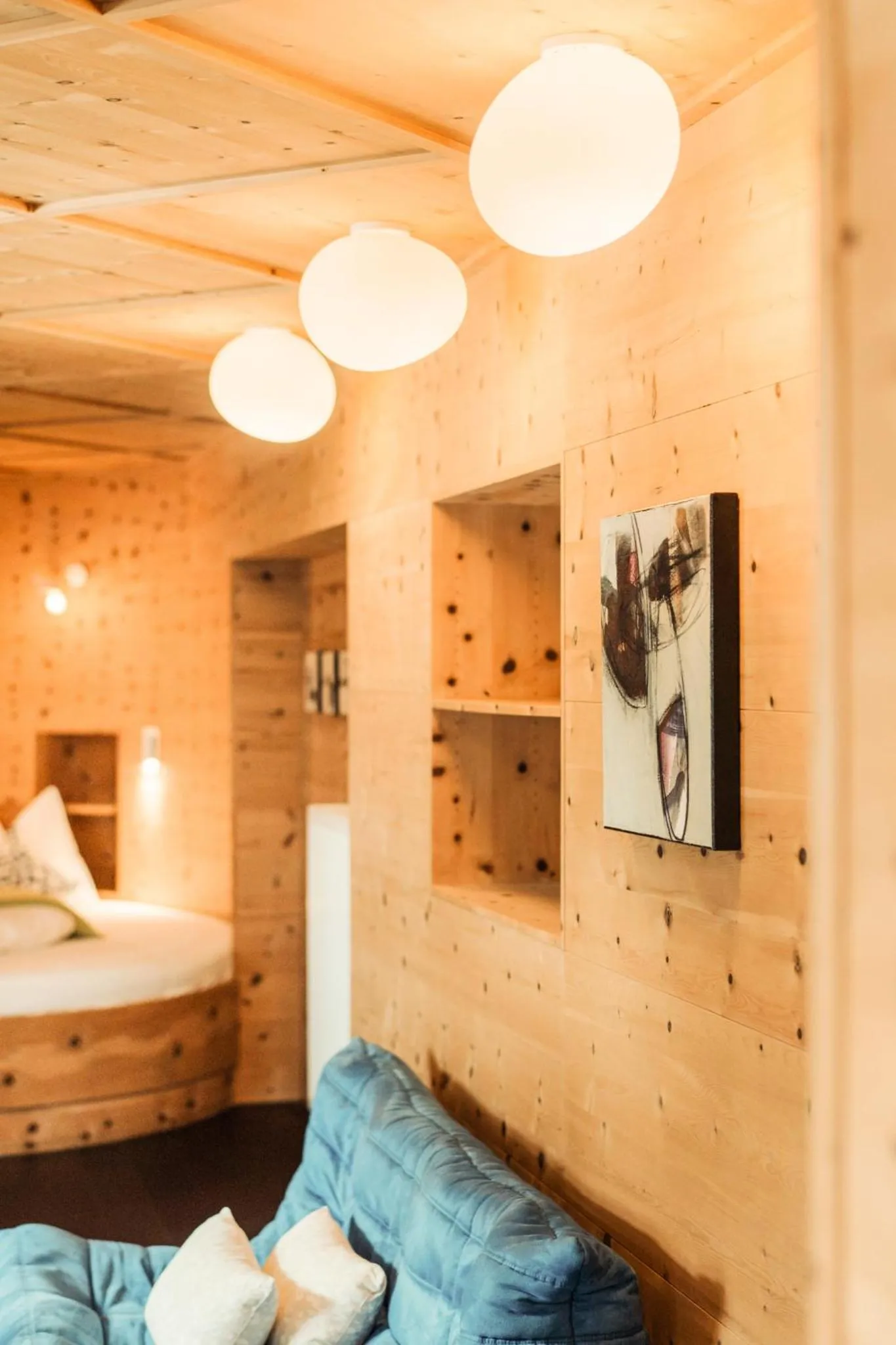 Bed in Hotel Glemmtalerhof