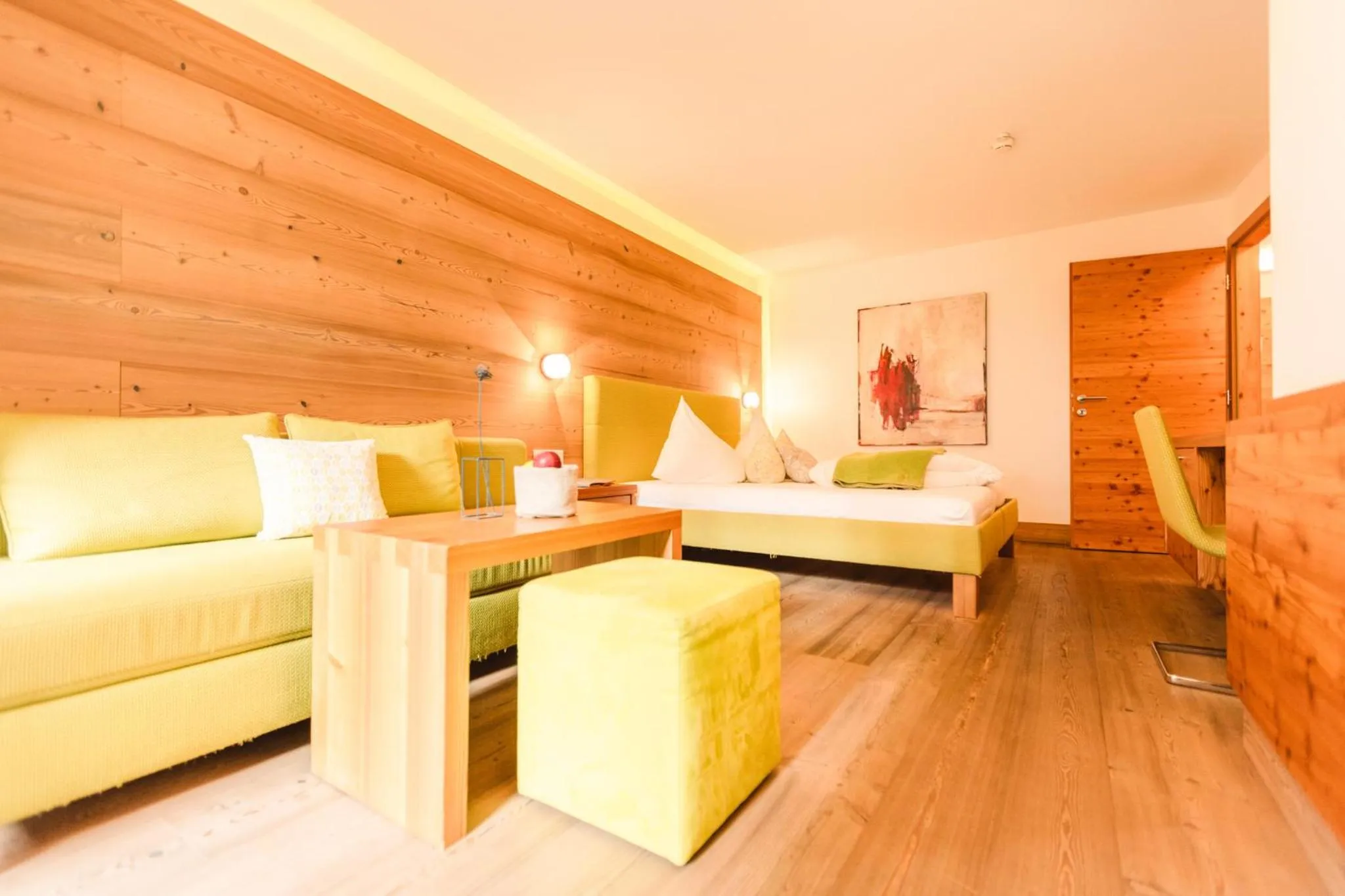 Bed in Hotel Glemmtalerhof