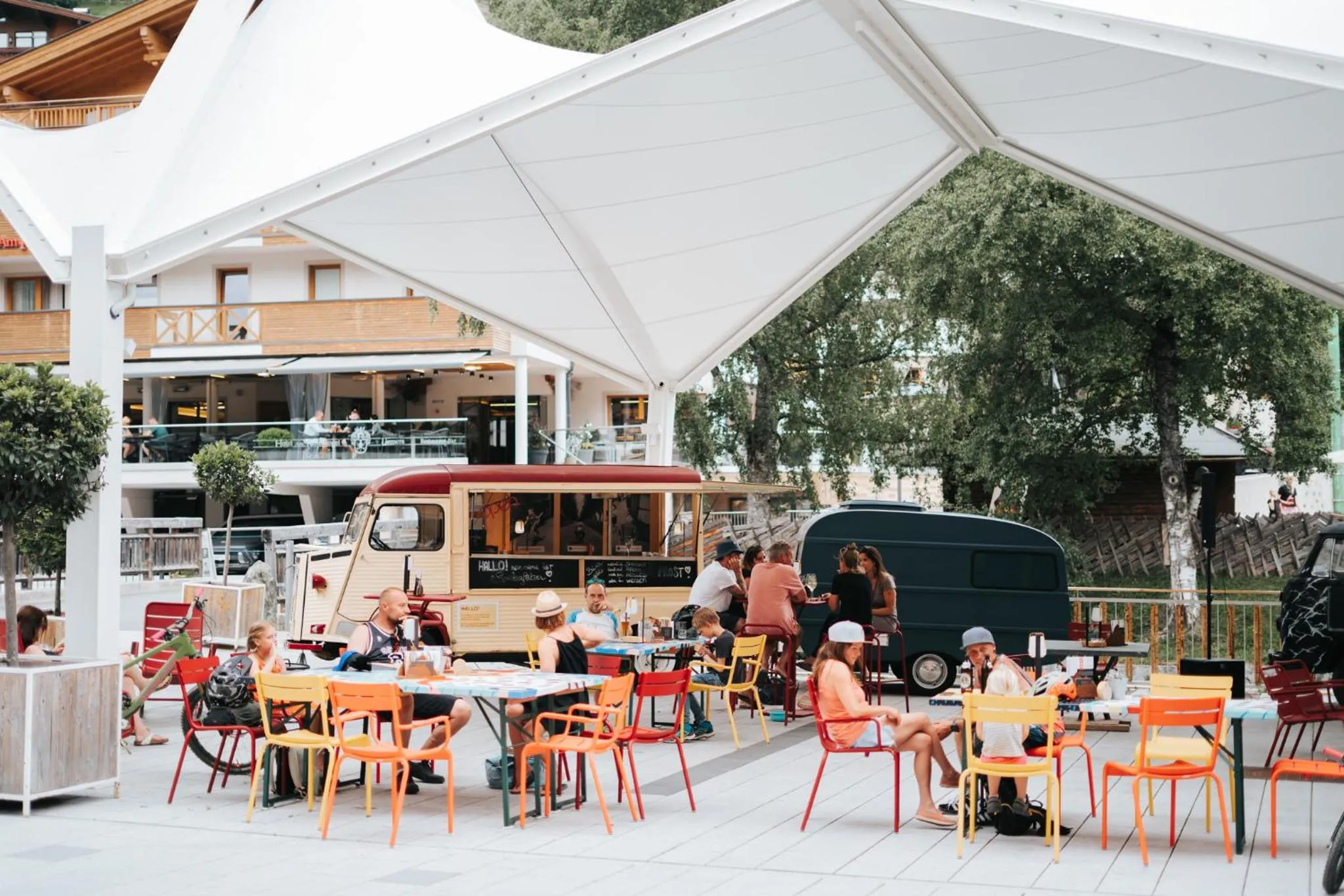 Restaurant/places to eat in Hotel Glemmtalerhof