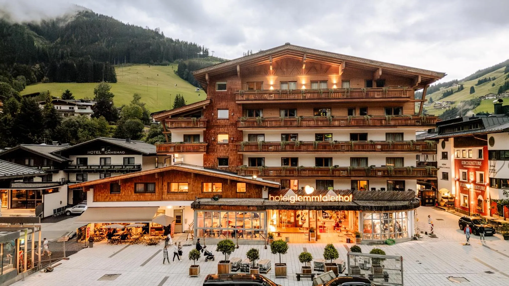 Property building in Hotel Glemmtalerhof